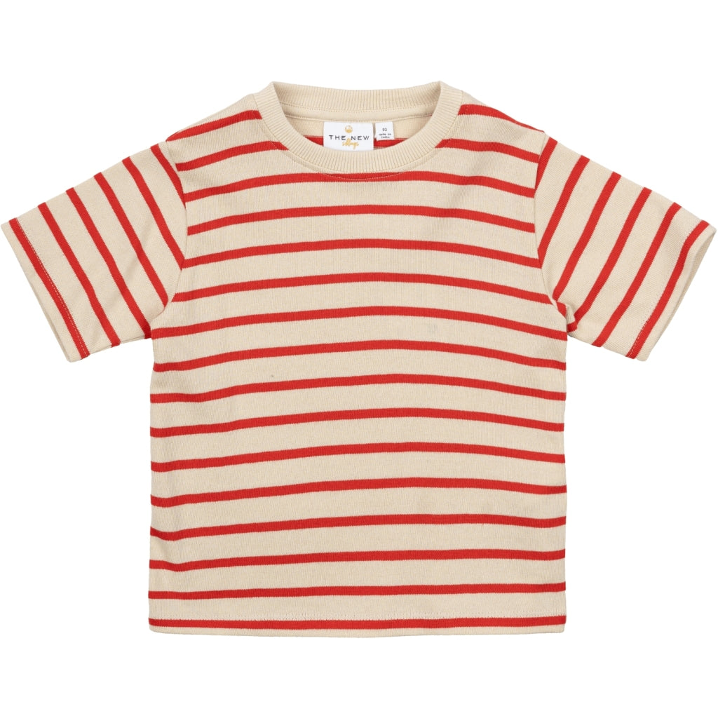 THE NEW - NAT T-SHIRT POPPY RED