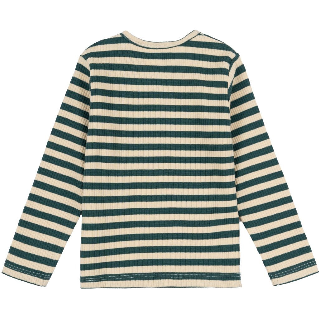 THE NEW - GESTREEPTE SHIRT JUNE BUG
