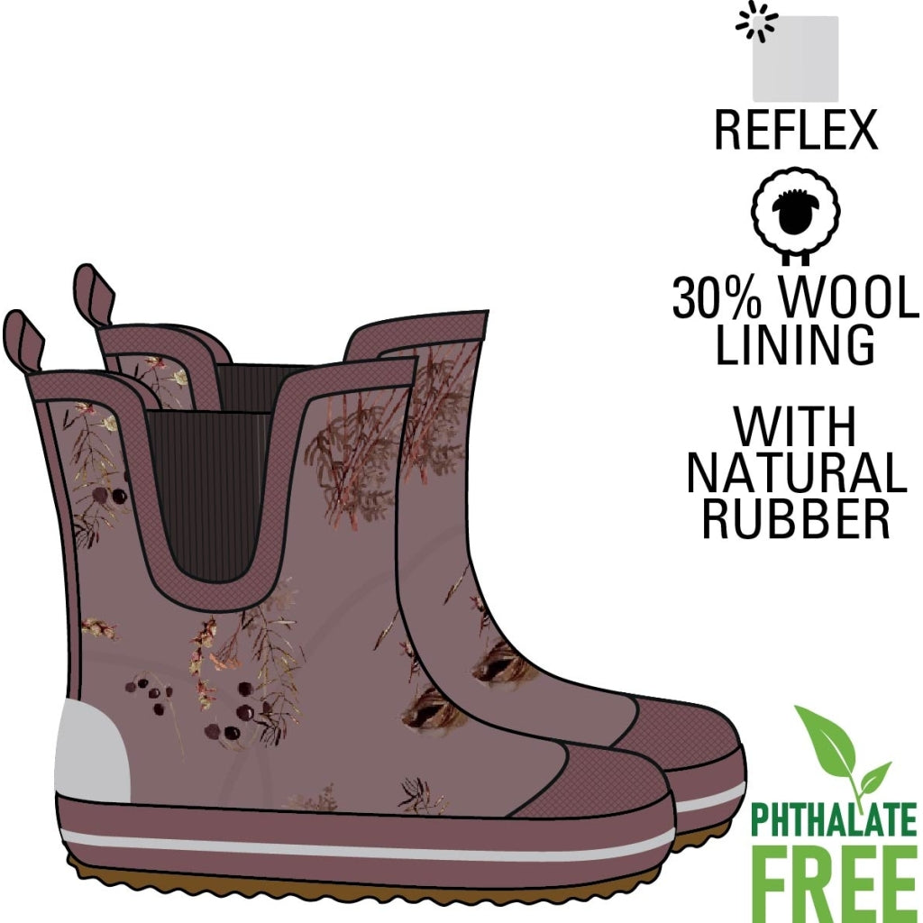 MIKK LINE - WELLIES ROSE BROWN