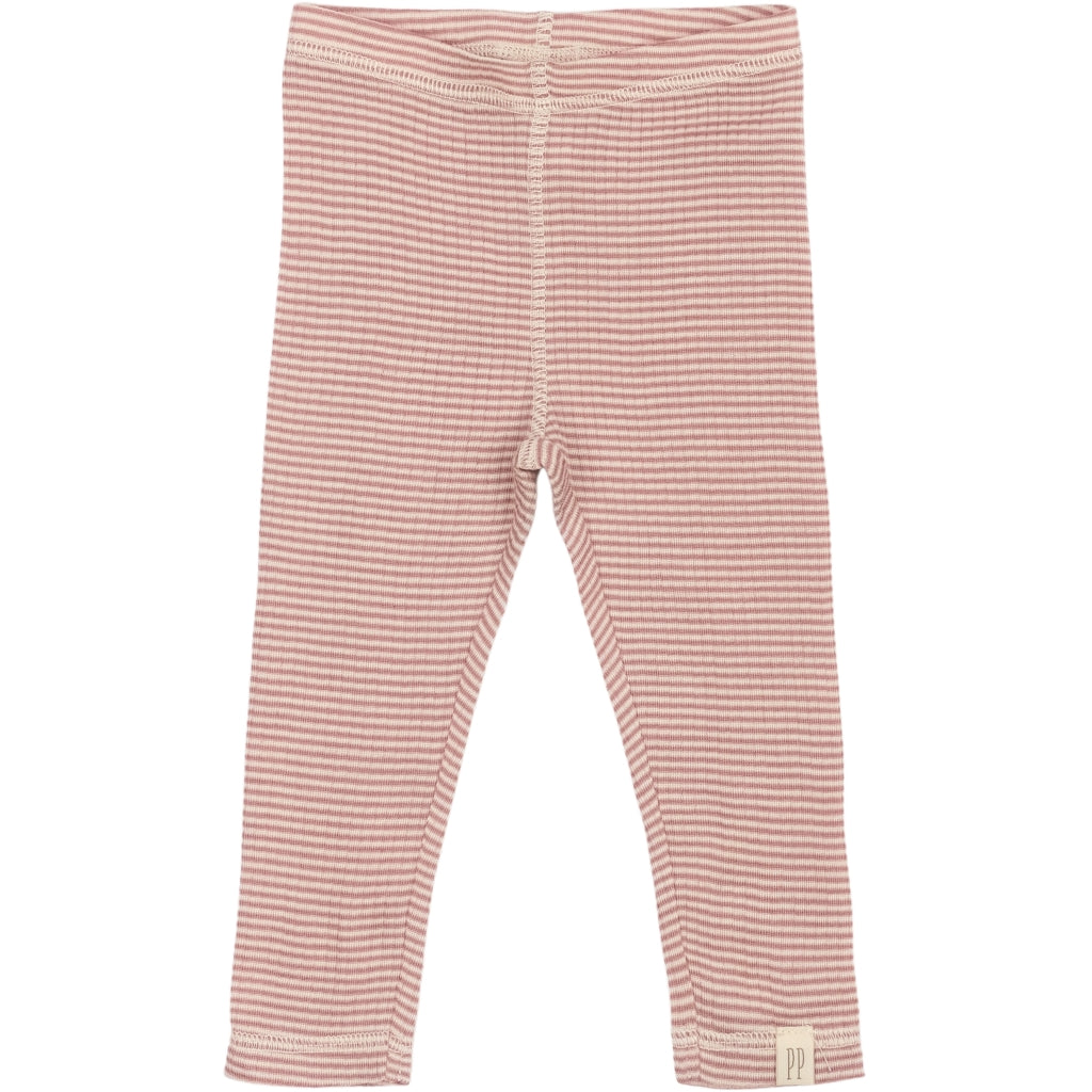 PETIT PIAO - MERINO WOLLEN LEGGING ROSE