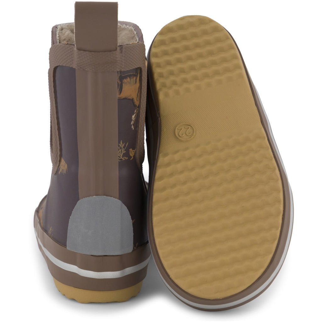 MIKK LINE - WELLIES BROWN MOLE
