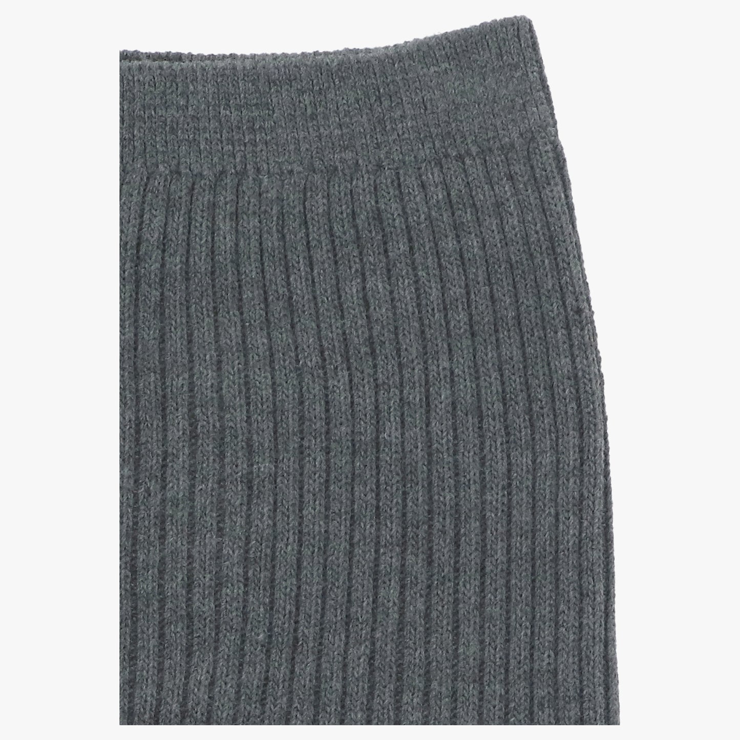Martin Aranda - Gebreide rib legging Grijs