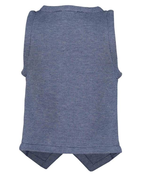 BLUE SEVEN - GILET BLAUW