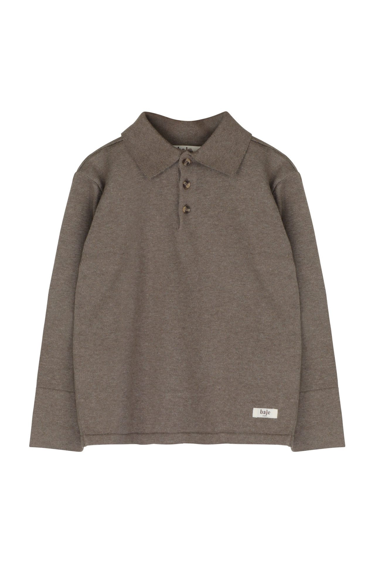 BAJE - POLOSHIRT EVANS TAUPE