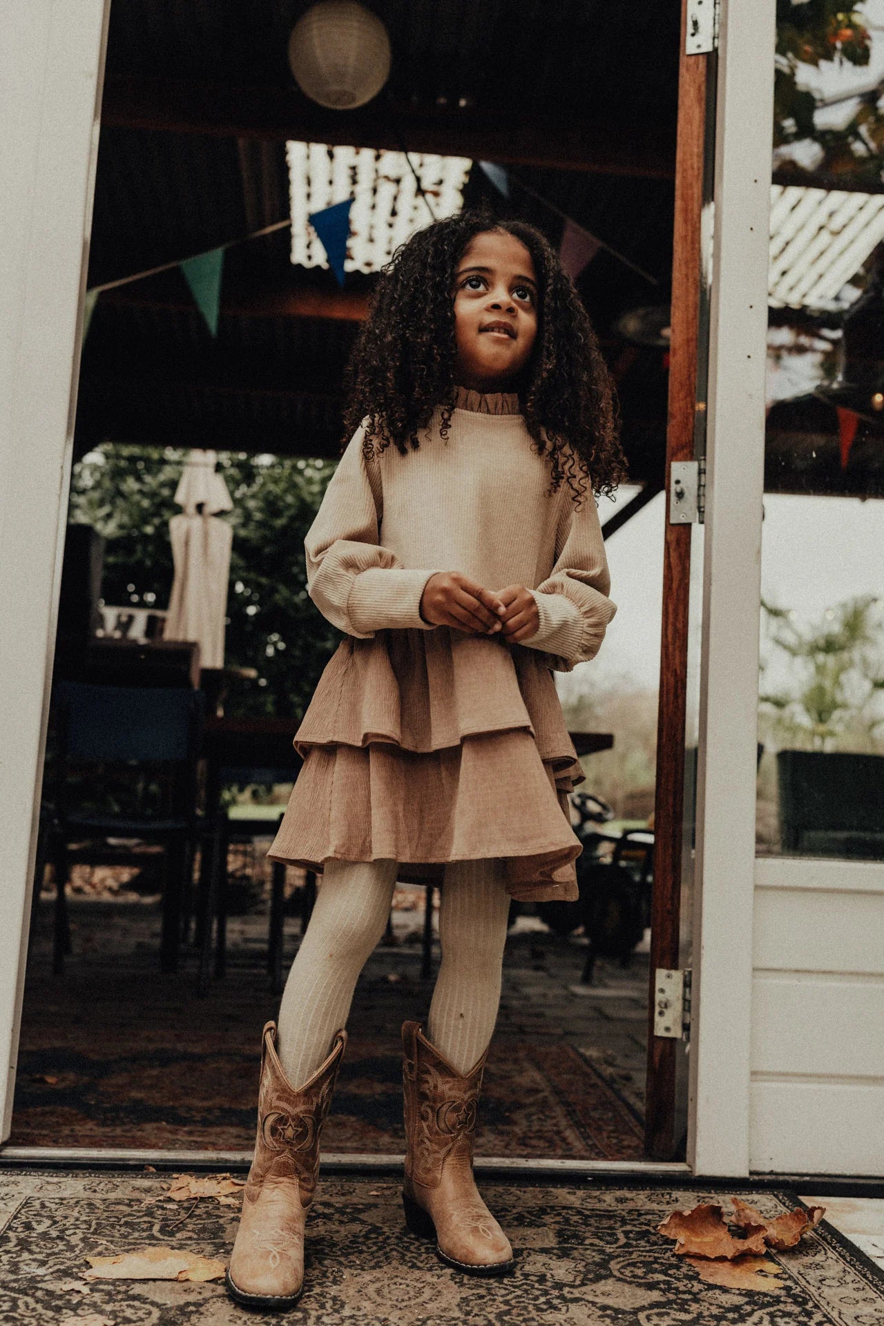 BAJE - AYLES RIBDRESS PEANUT