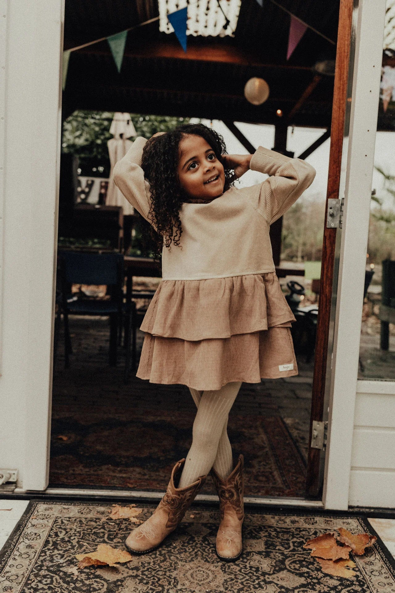 BAJE - AYLES RIBDRESS PEANUT