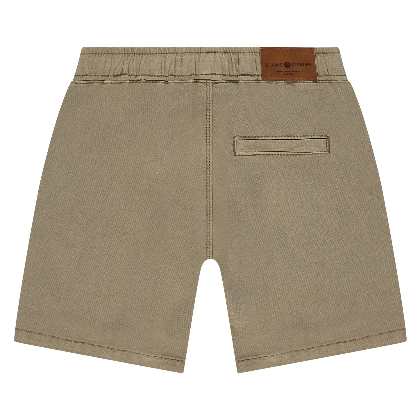 STAINS AND STORIES - CAMEL SHORT