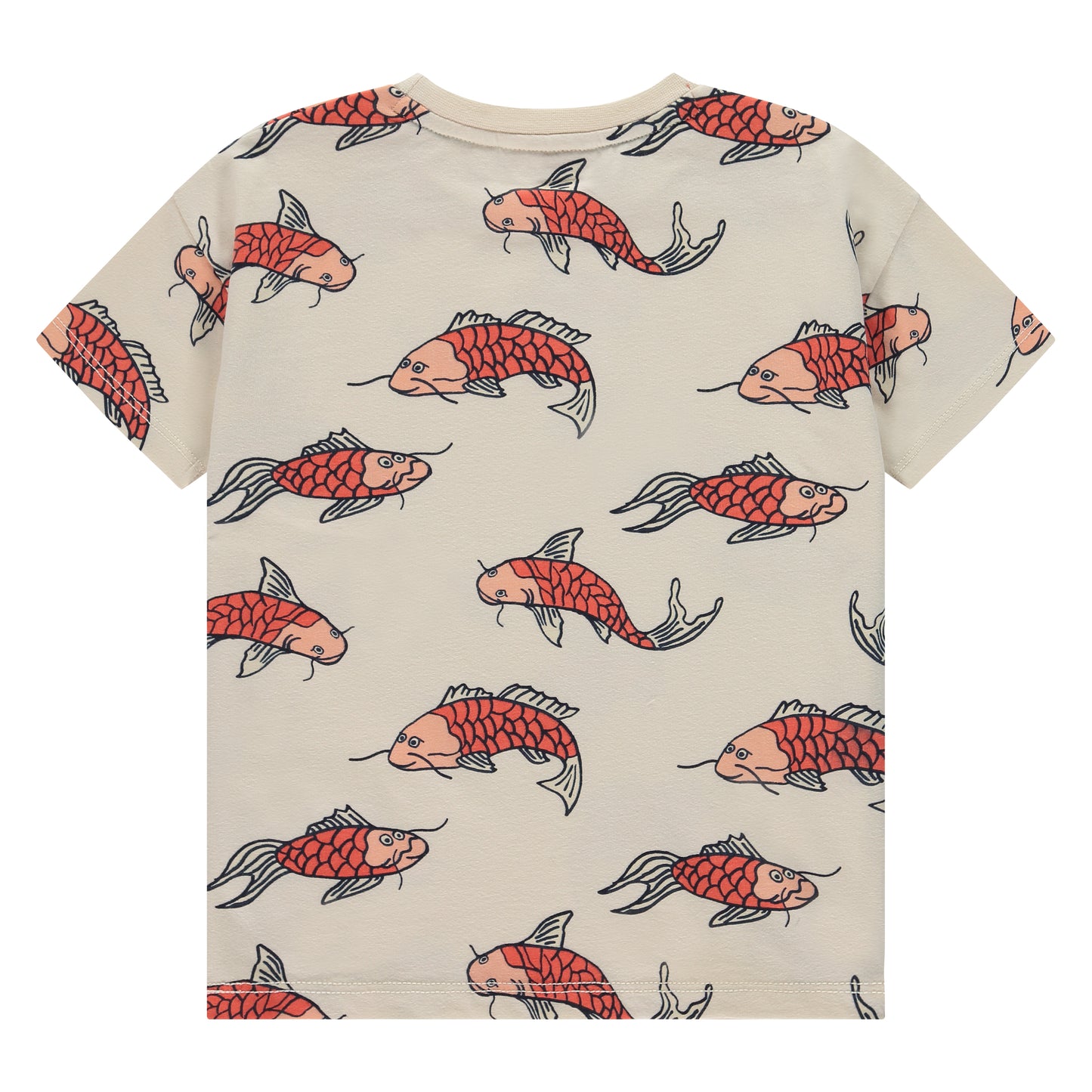 STAINS AND STORIES - CREME SHIRT KOI