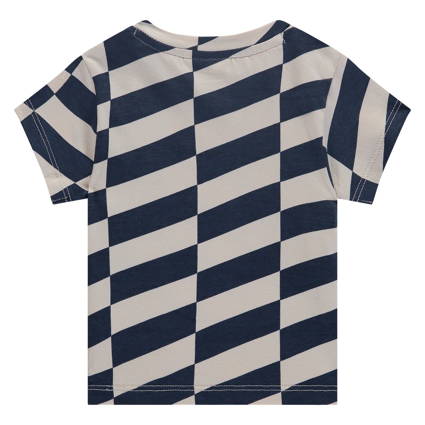 BABYFACE - T-SHIRT GEBLOKT NAVY
