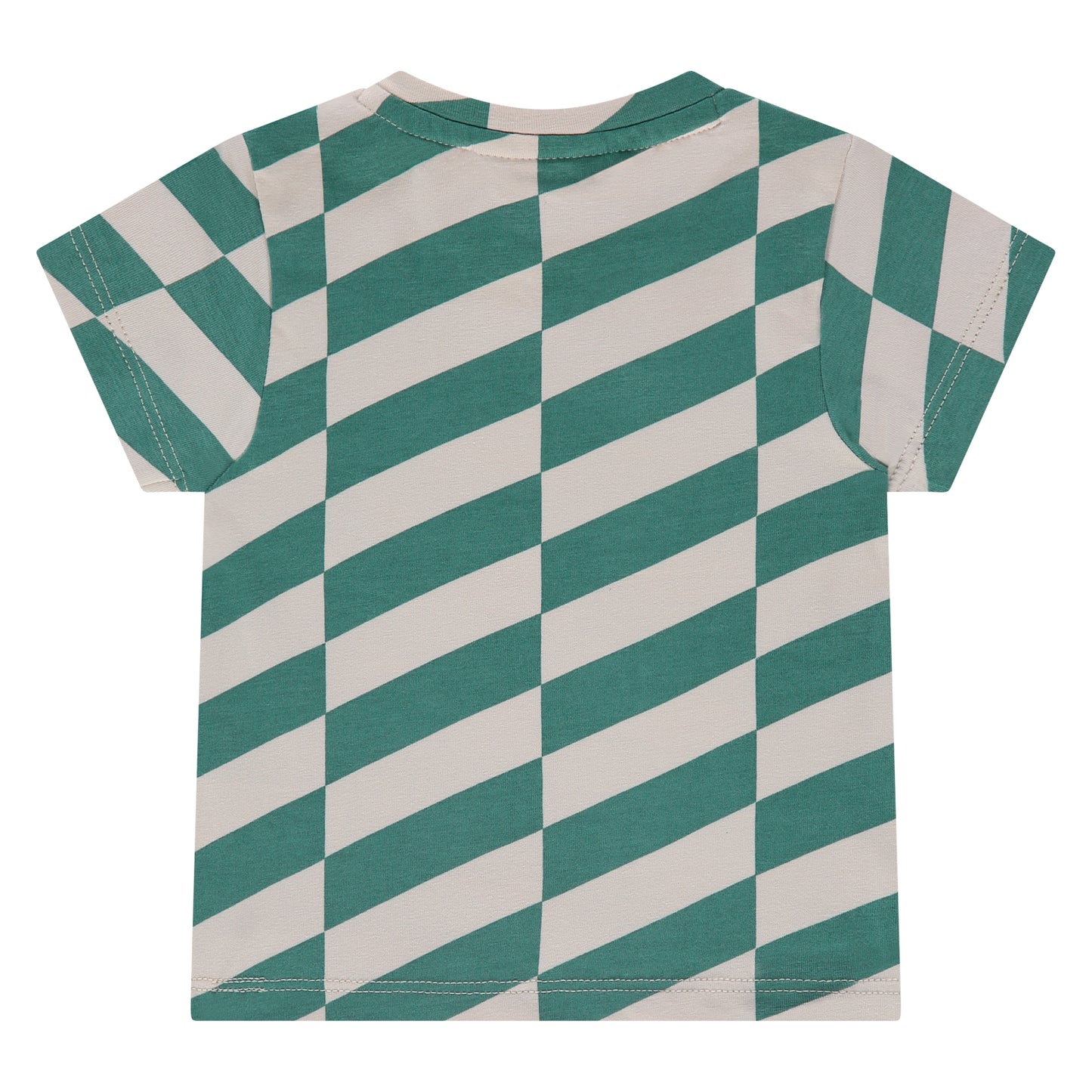 BABYFACE - T-SHIRT GEBLOKT GROEN