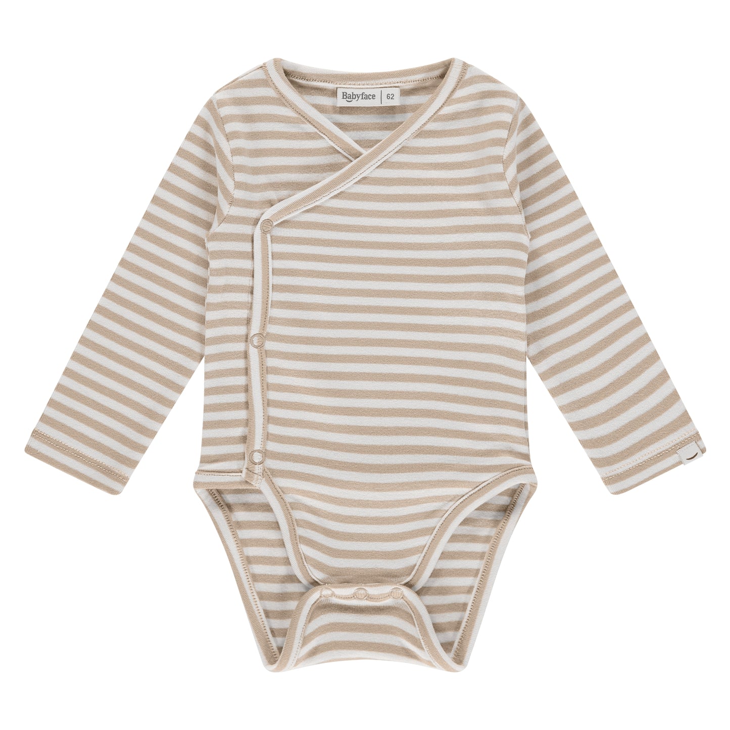 BABYFACE - BEIGE GESTREEPTE ROMPER