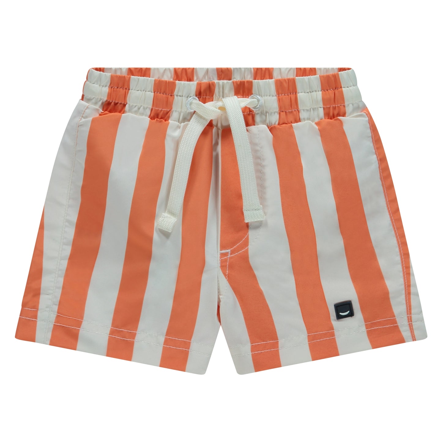 BABYFACE - ZWEMSHORT ORANJE GESTREEPT