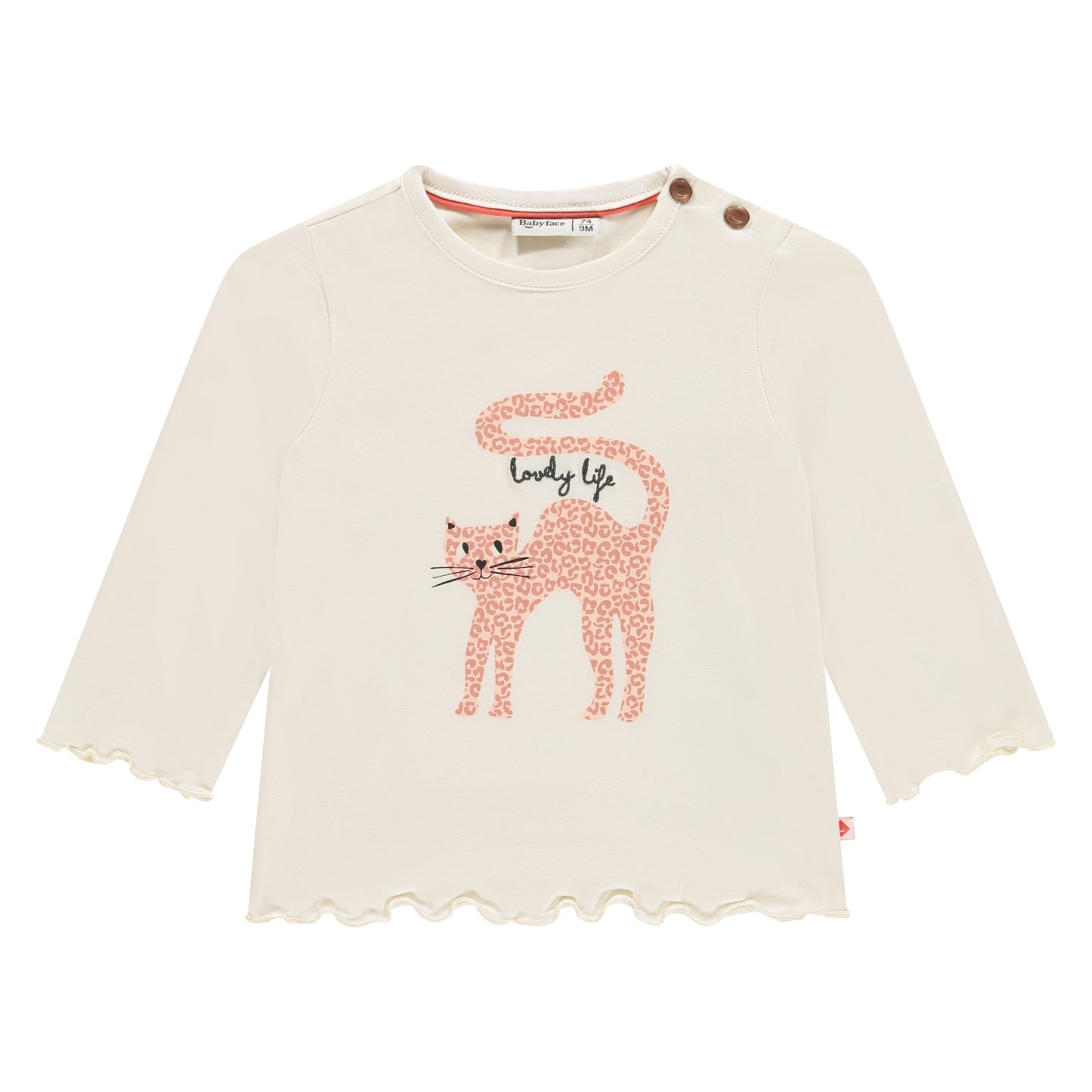 BABYFACE - SHIRT MET LANGE MOUW LEO