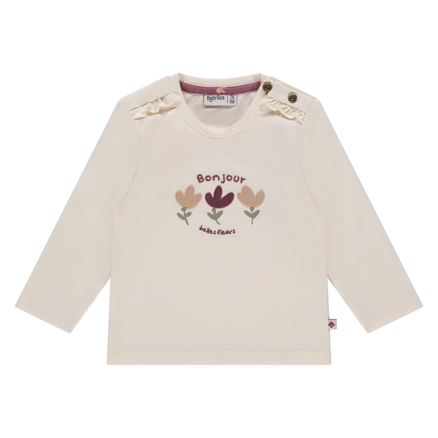 BABYFACE - SHIRT MET BLOEMETJES