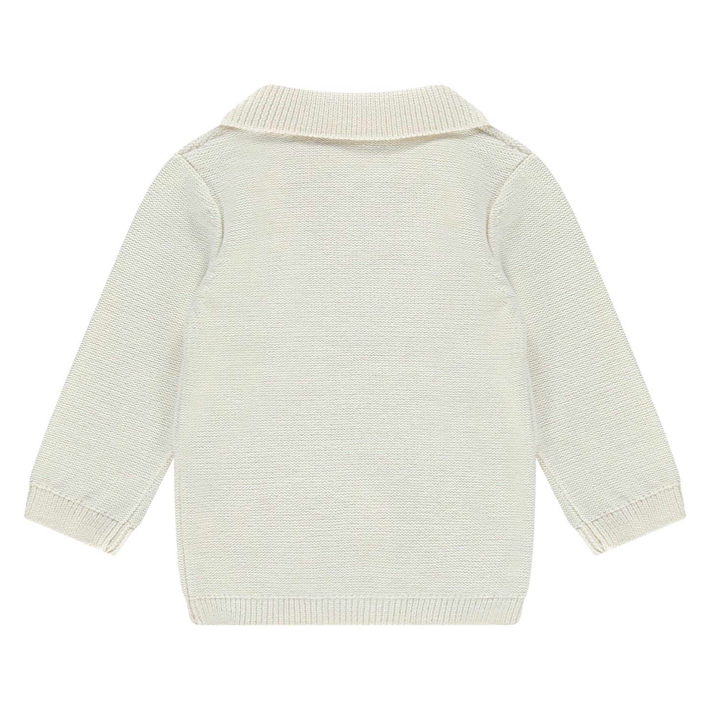 BABYFACE - OFF WHITE GEBREIDE POLO