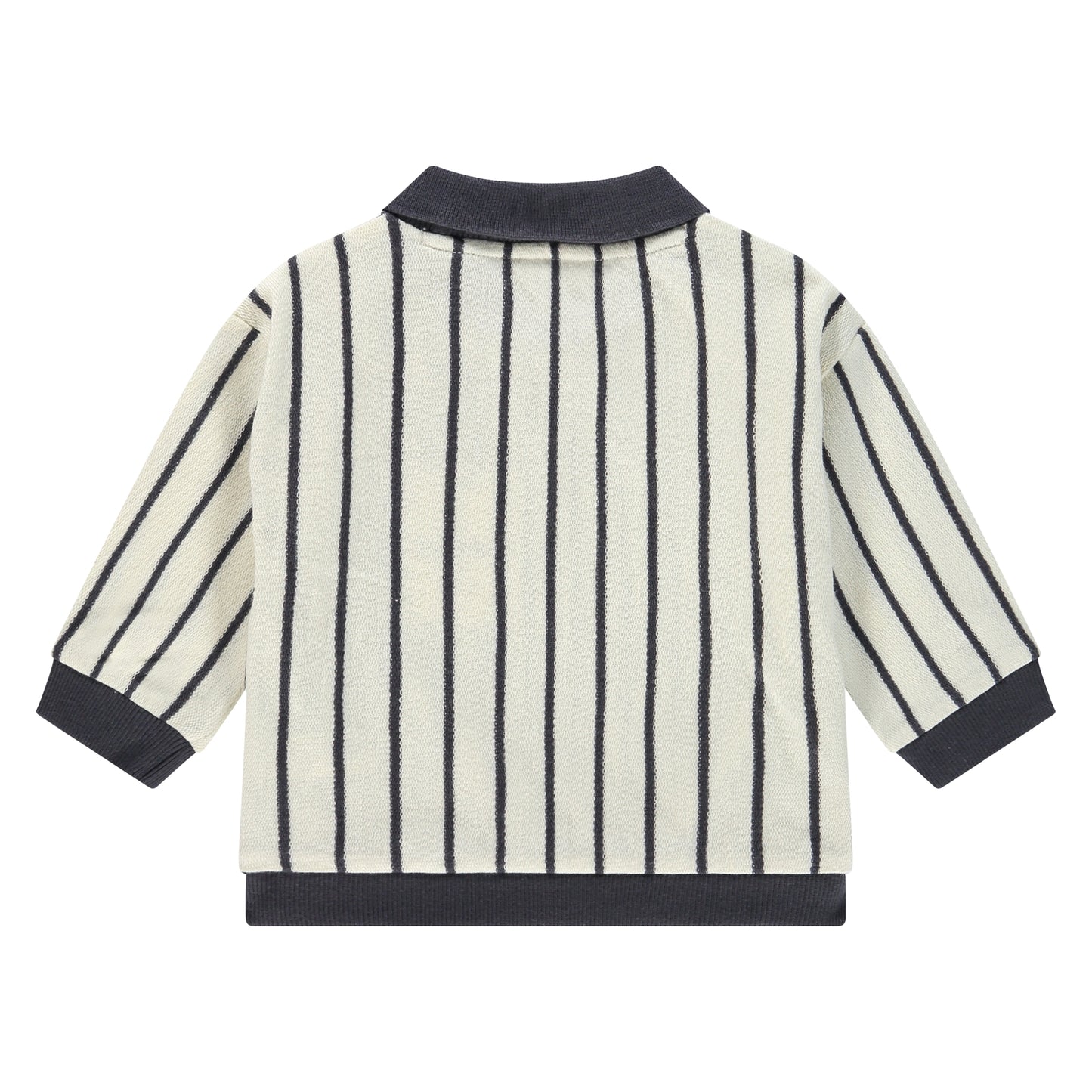 BABYFACE - GESTREEPT SWEATER MET POLO KRAAG