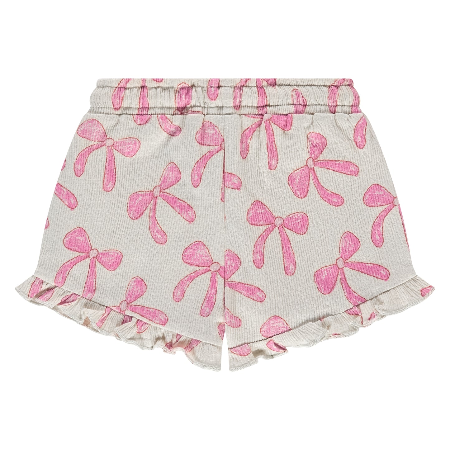 BABYFACE - IVORY STRIKJES SHORTS