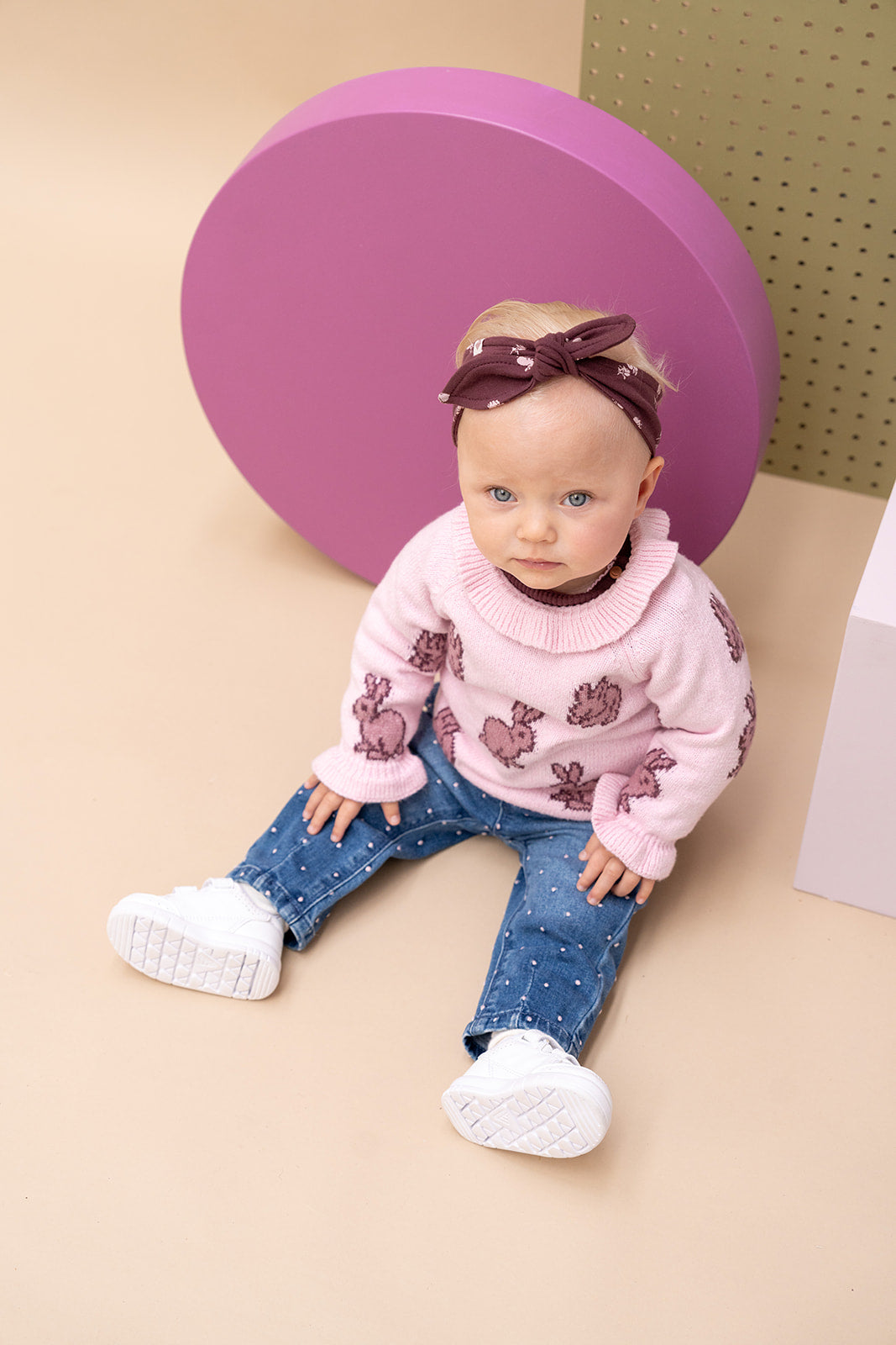 BABYFACE - MEDIUM BLUE DENIM STIP