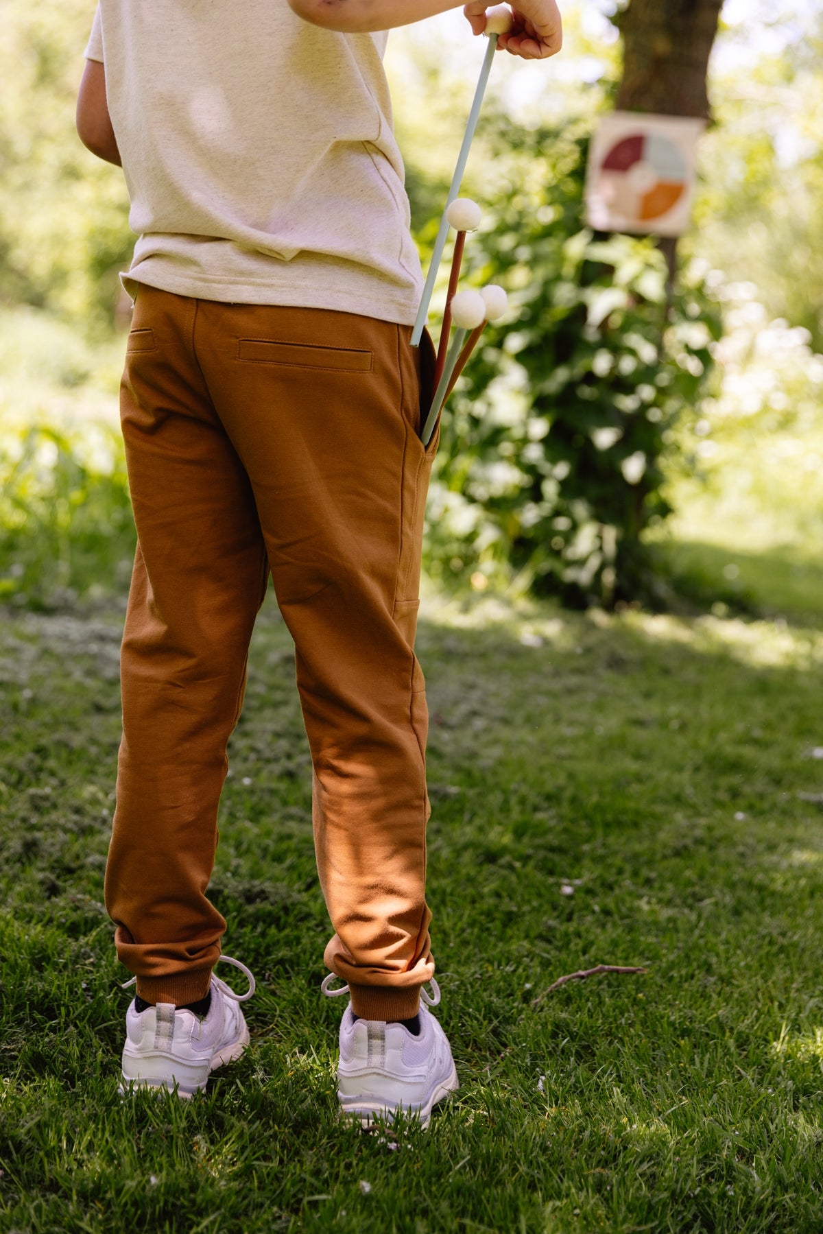 QUAPI - BRUINE JOGGINGBROEK