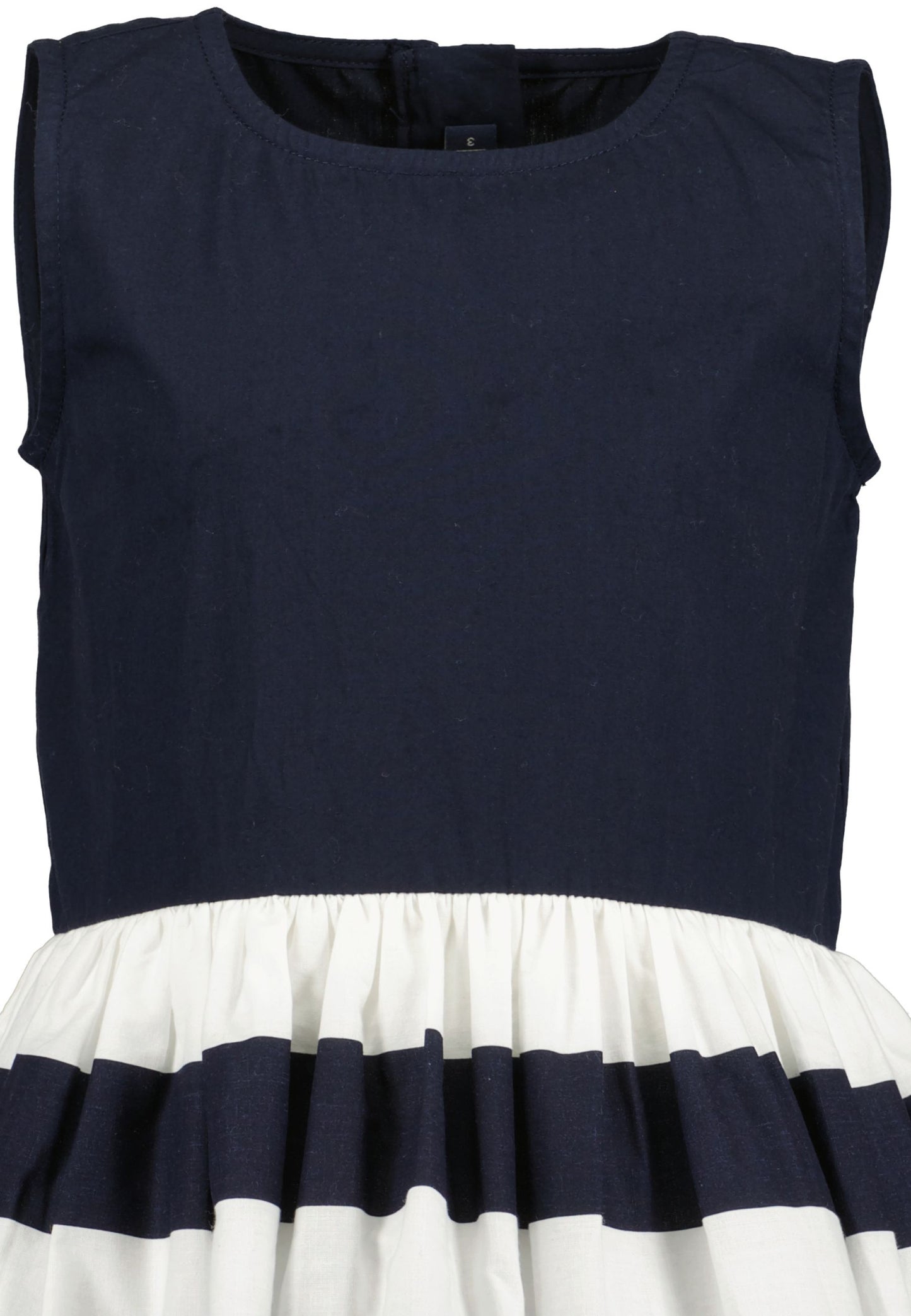 BLUE SEVEN - JURK DONKER BLAUW GESTREEPT