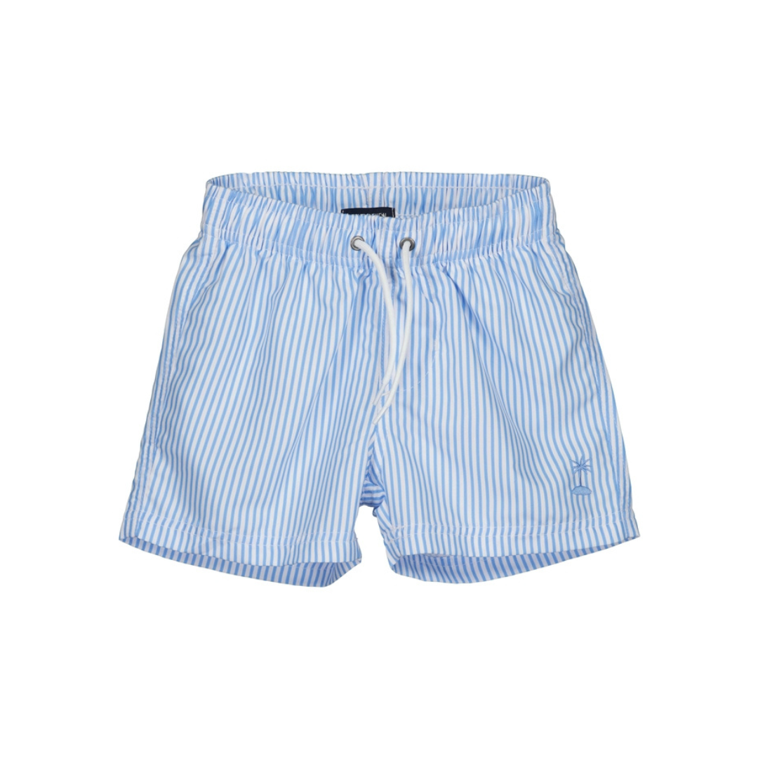 BLUE SEVEN - ZWEMBROEK GESTREEPT BLAUW