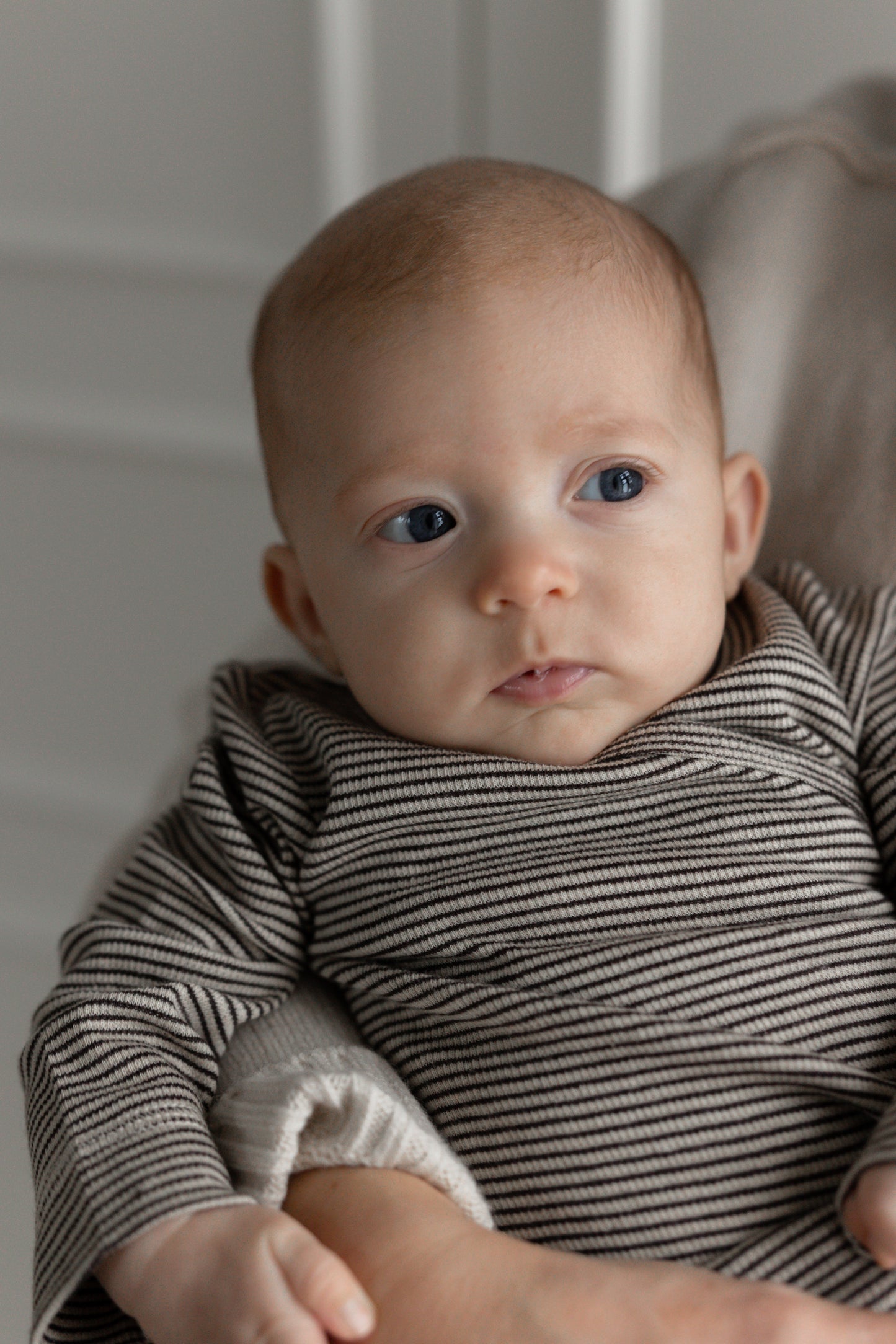 PETIT PIAO - MERINO WOLLEN ROMPER COFFEE
