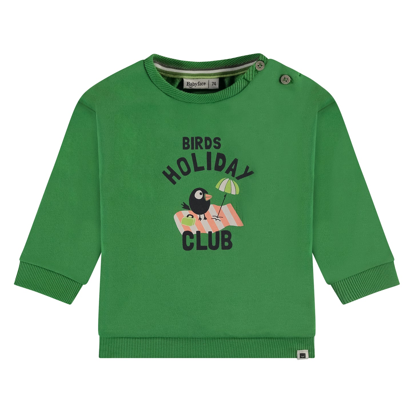 BABYFACE - SWEATER HOLIDAY CLUB GROEN