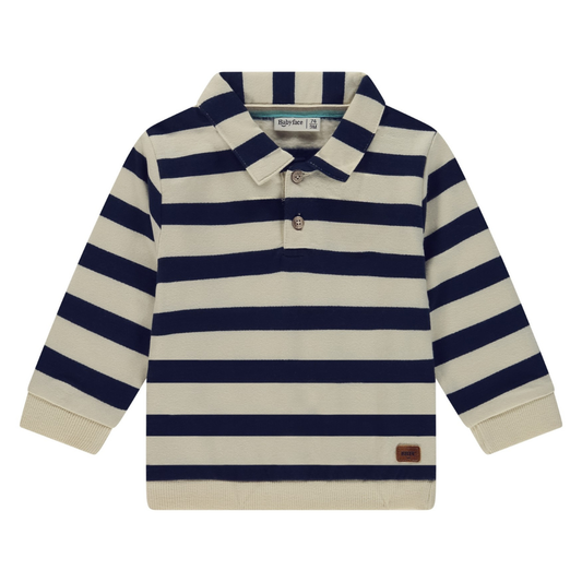 BABYFACE - POLO MET LANGE MOUW IVORY