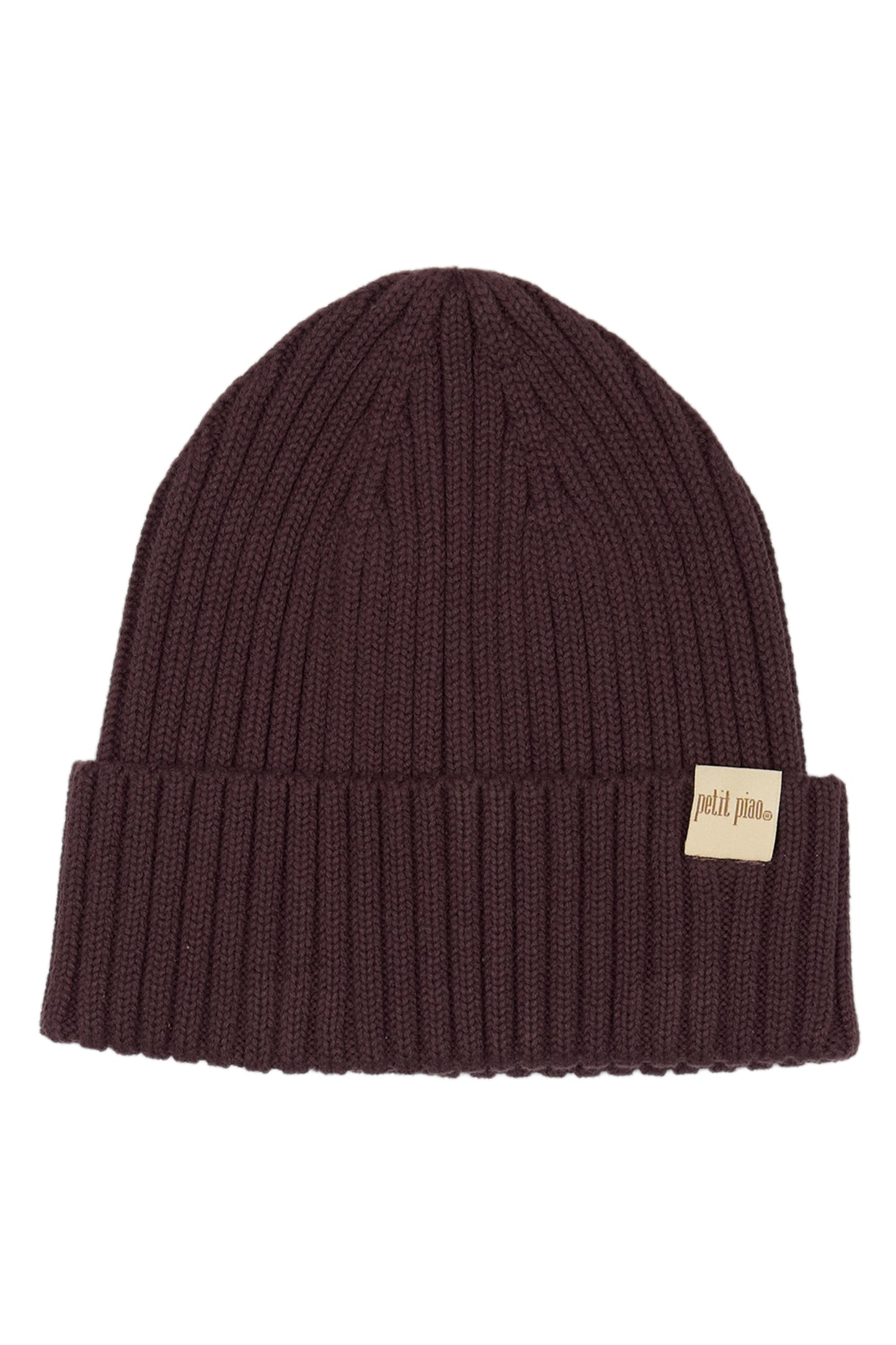 PETIT PIAO - DANNER KNIT HAT COFFEE BEAN