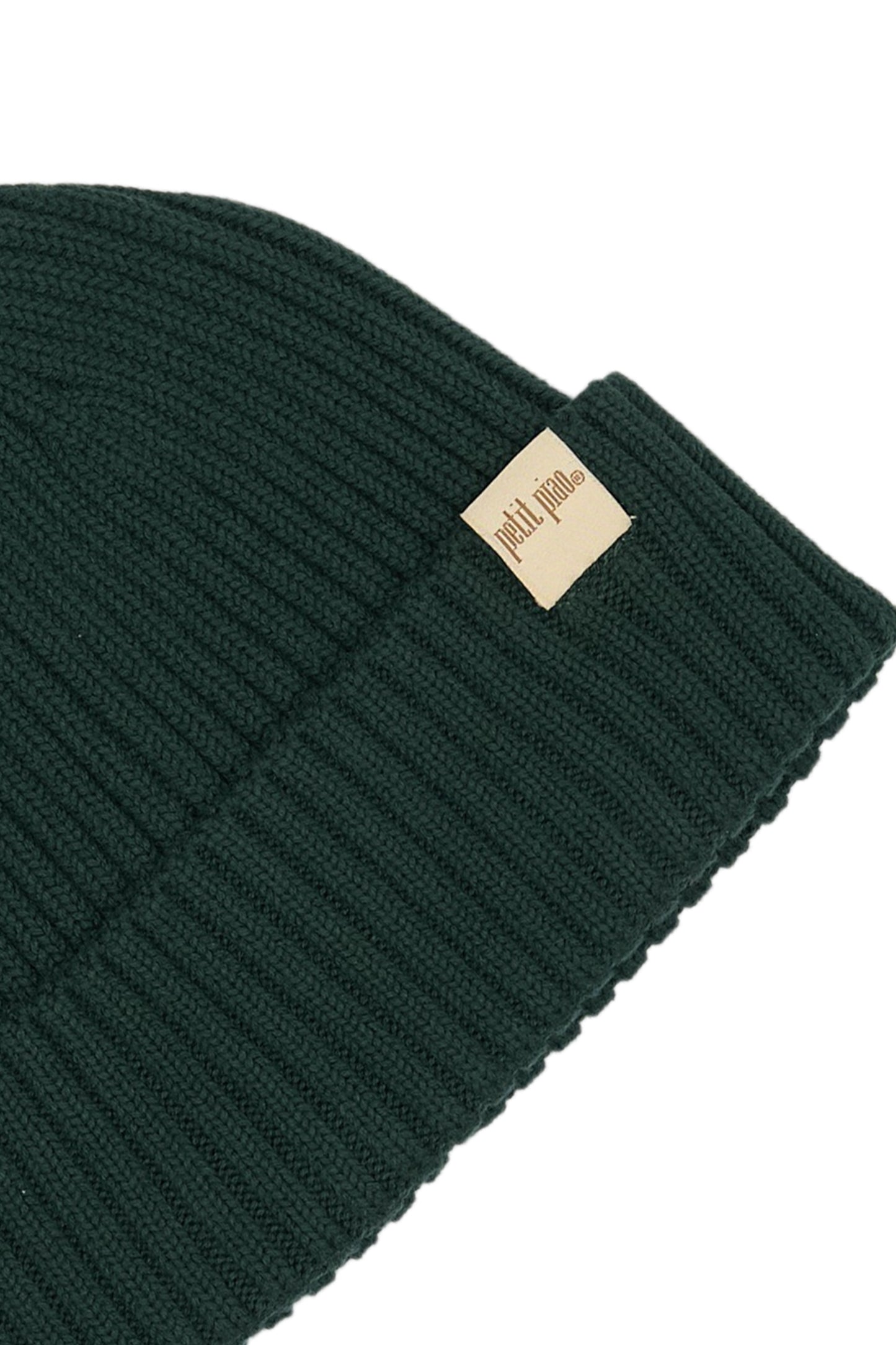 PETIT PIAO - DANNER KNIT HAT LEAF GREEN