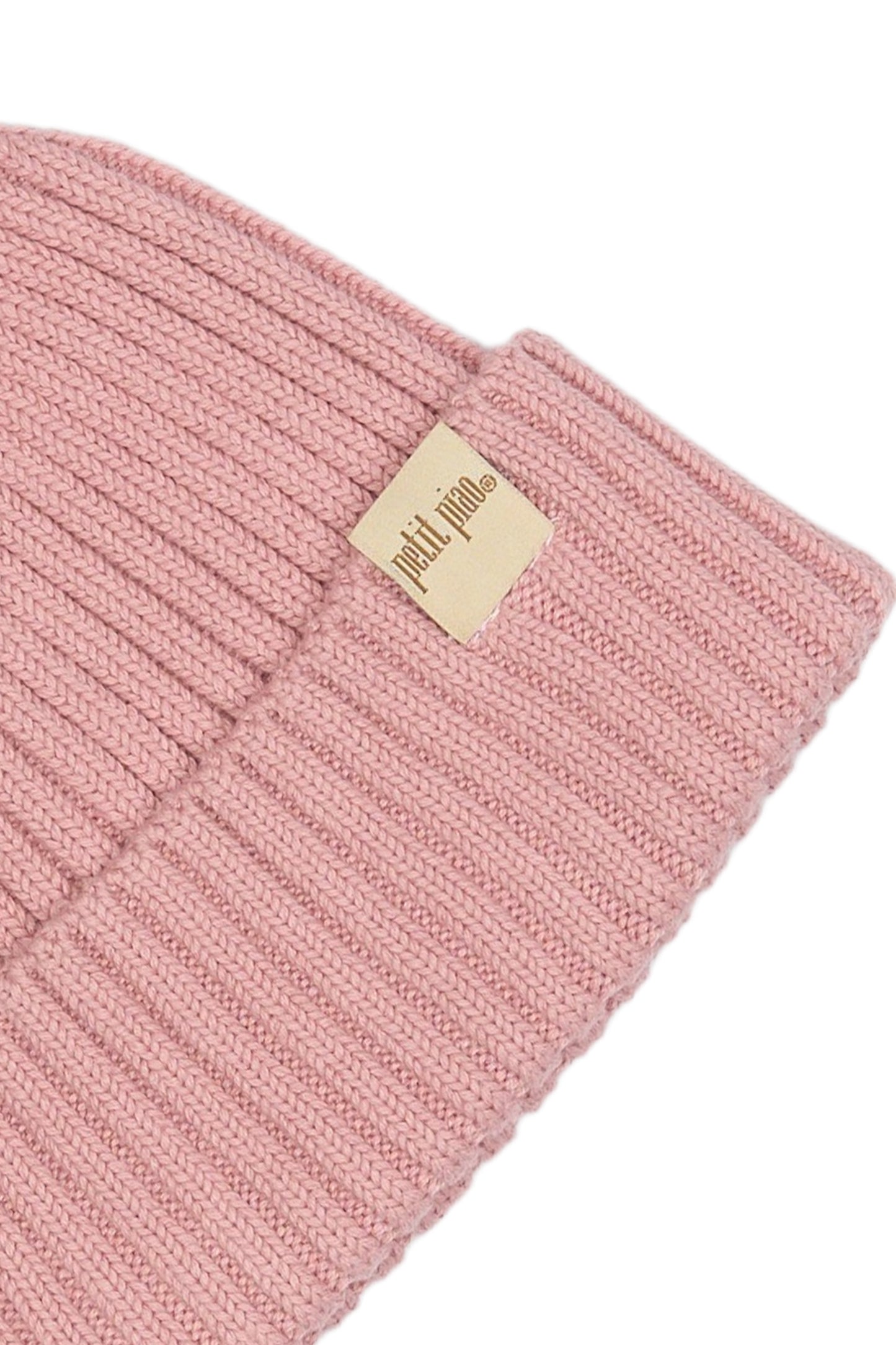 PETIT PIAO - DANNER KNIT HAT ROSE