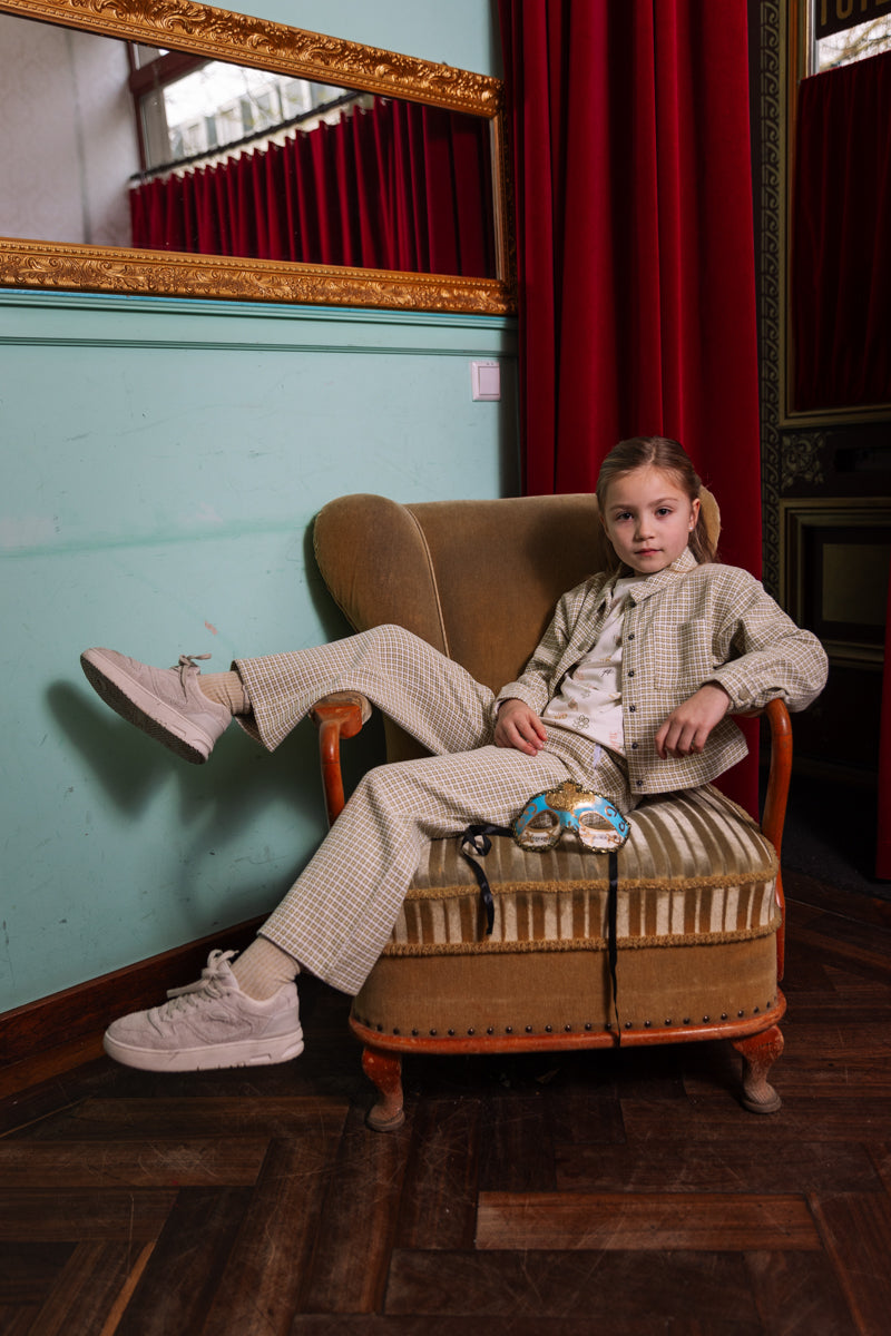 QUAPI - HISKE SOFT GREEN BROEK