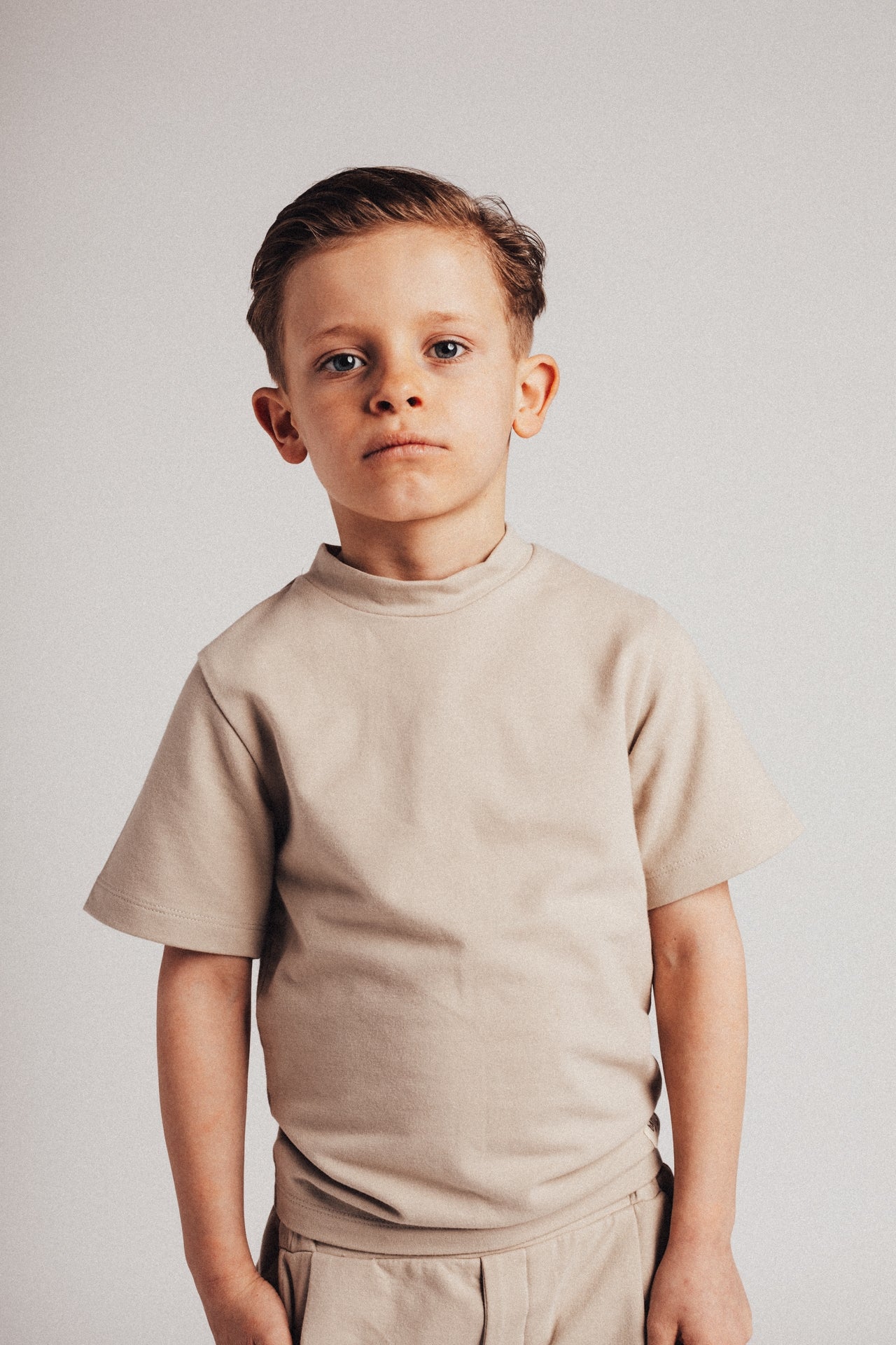 BAJE - RORIZ T-SHIRT TAUPE CLAY