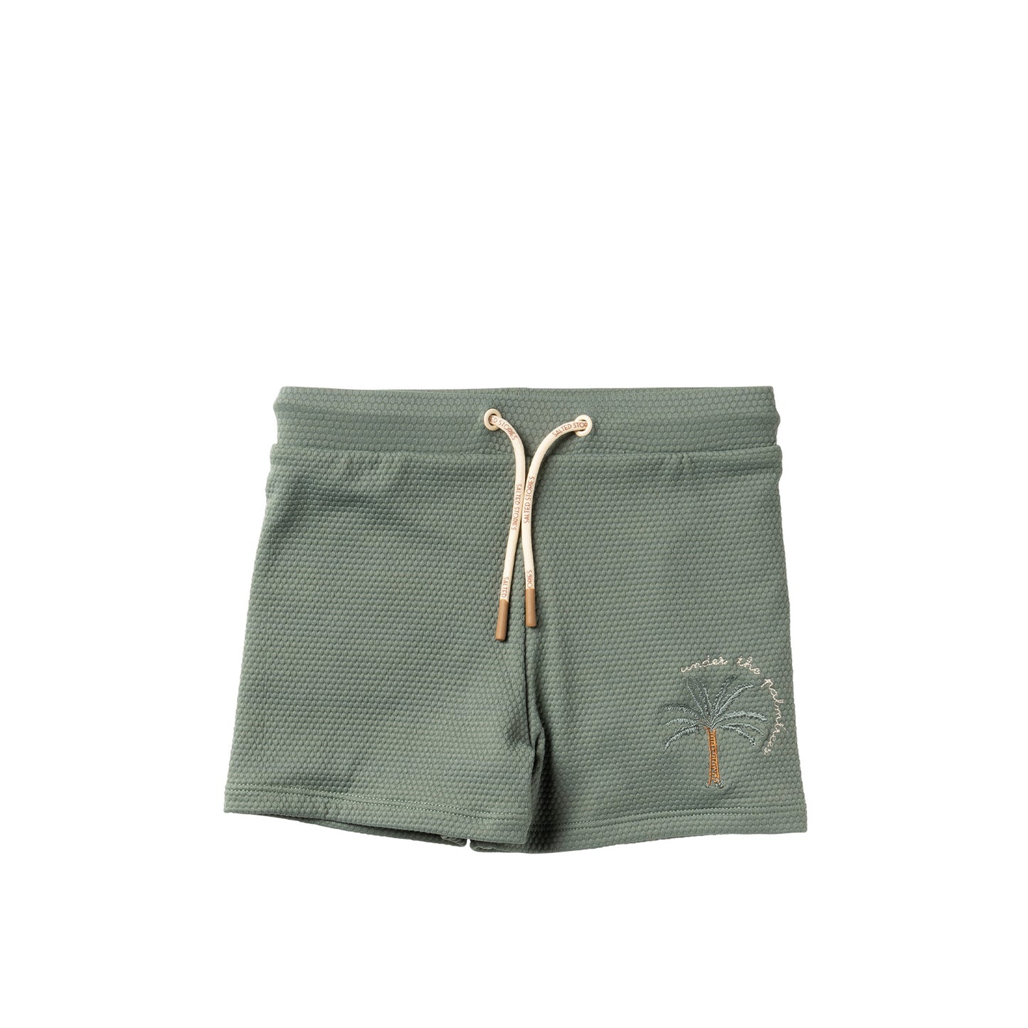 SALTED STORIES - GREEN SOLID ZWEMBROEK STRAK