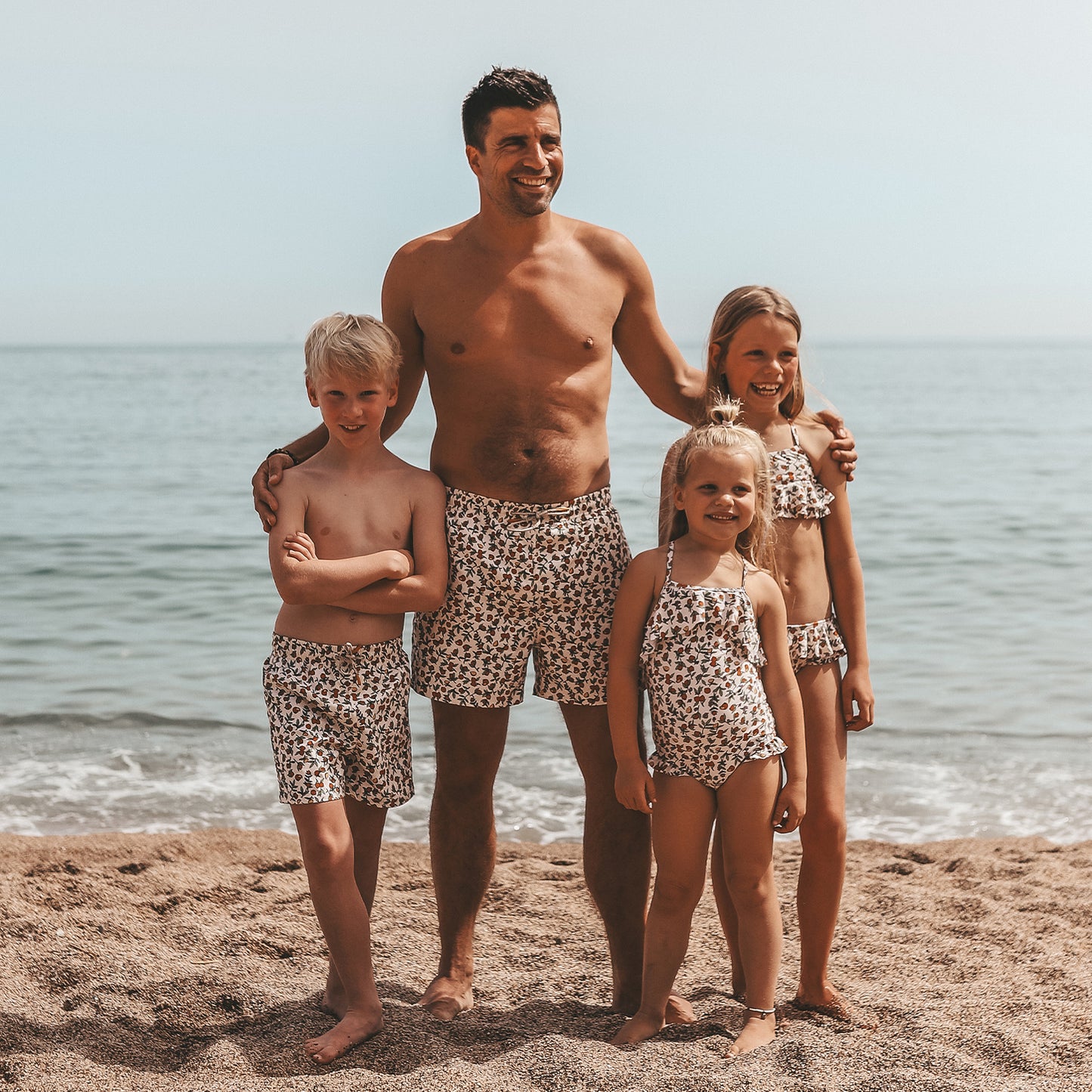 SALTED STORIES - POMMEGRANATE SWIMSHORT MEN