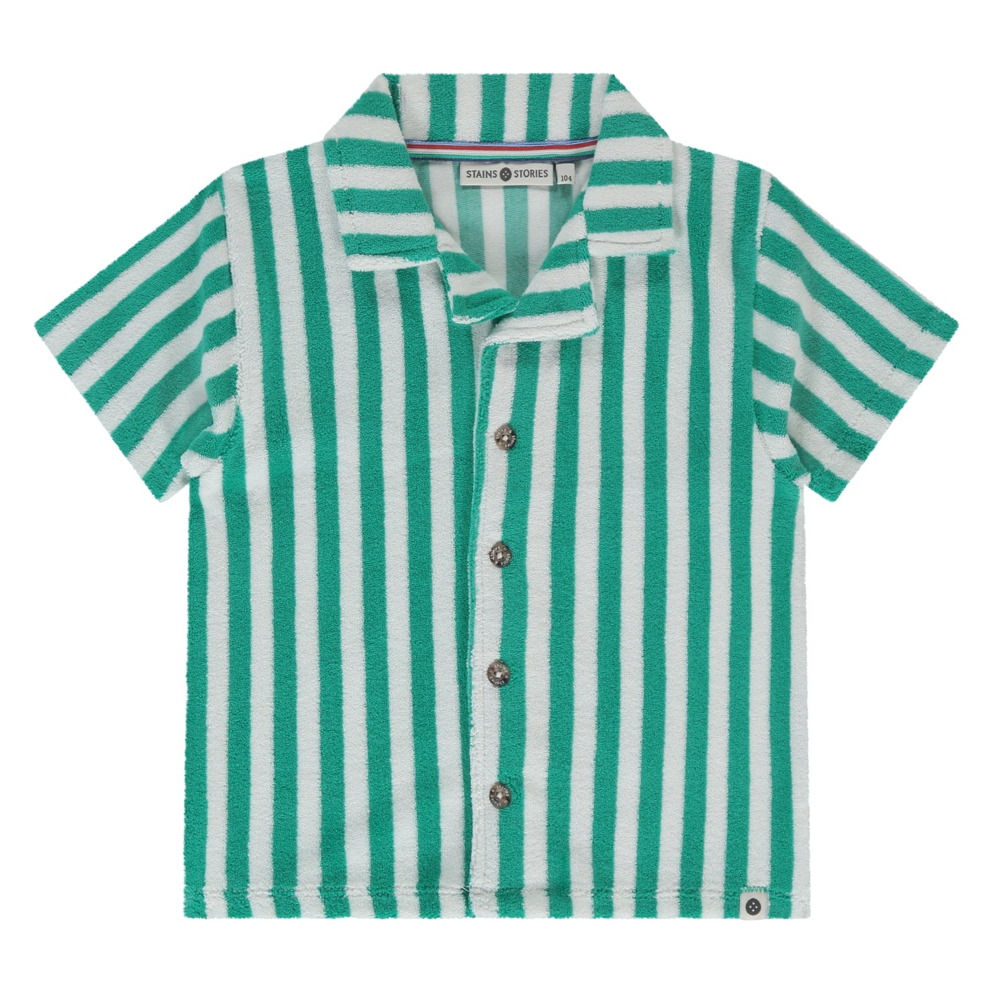 STAINS AND STORIES - BADSTOFFEN BLOUSE AZUR
