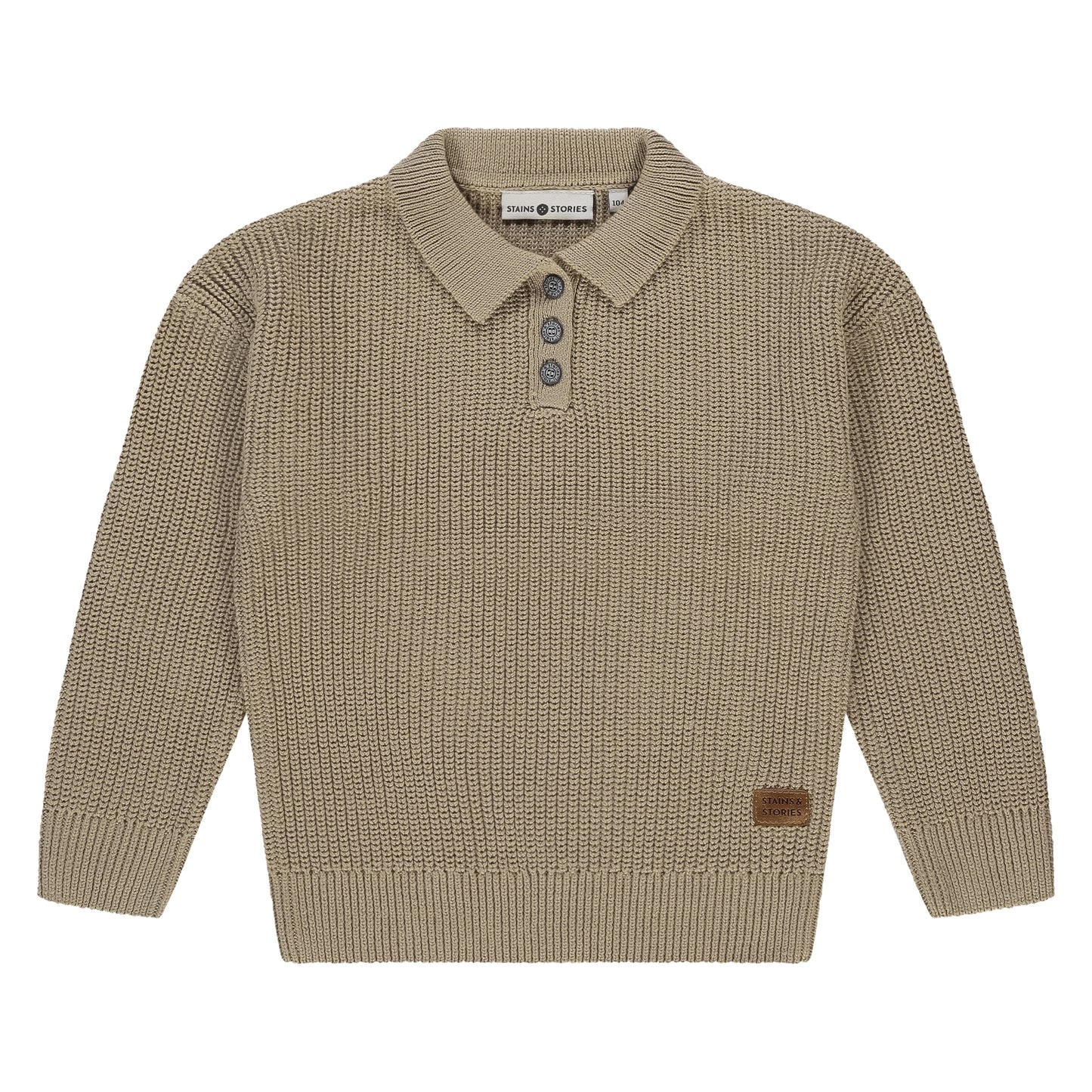 STAINS AND STORIES - POLO MET LANGE MOUW KIT