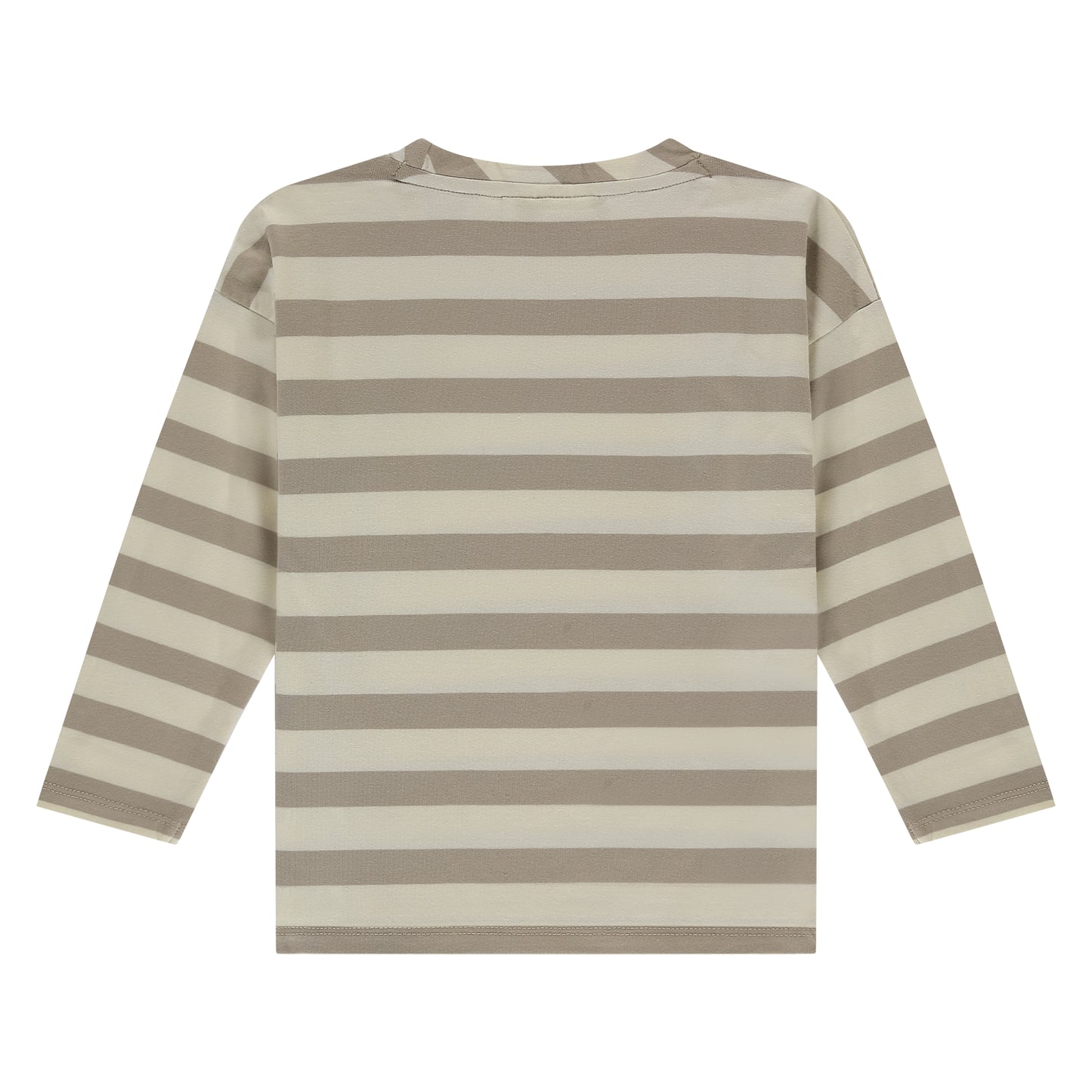 STAINS AND STORIES - GESTREEPT SHIRT MET LANGE MOUW KIT