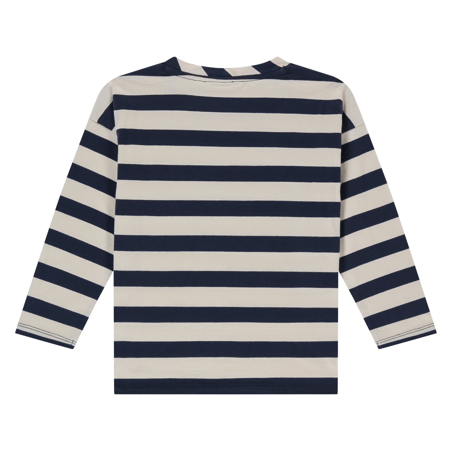 STAINS AND STORIES - GESTREEPT SHIRT MET LANGE MOUW NIGHT