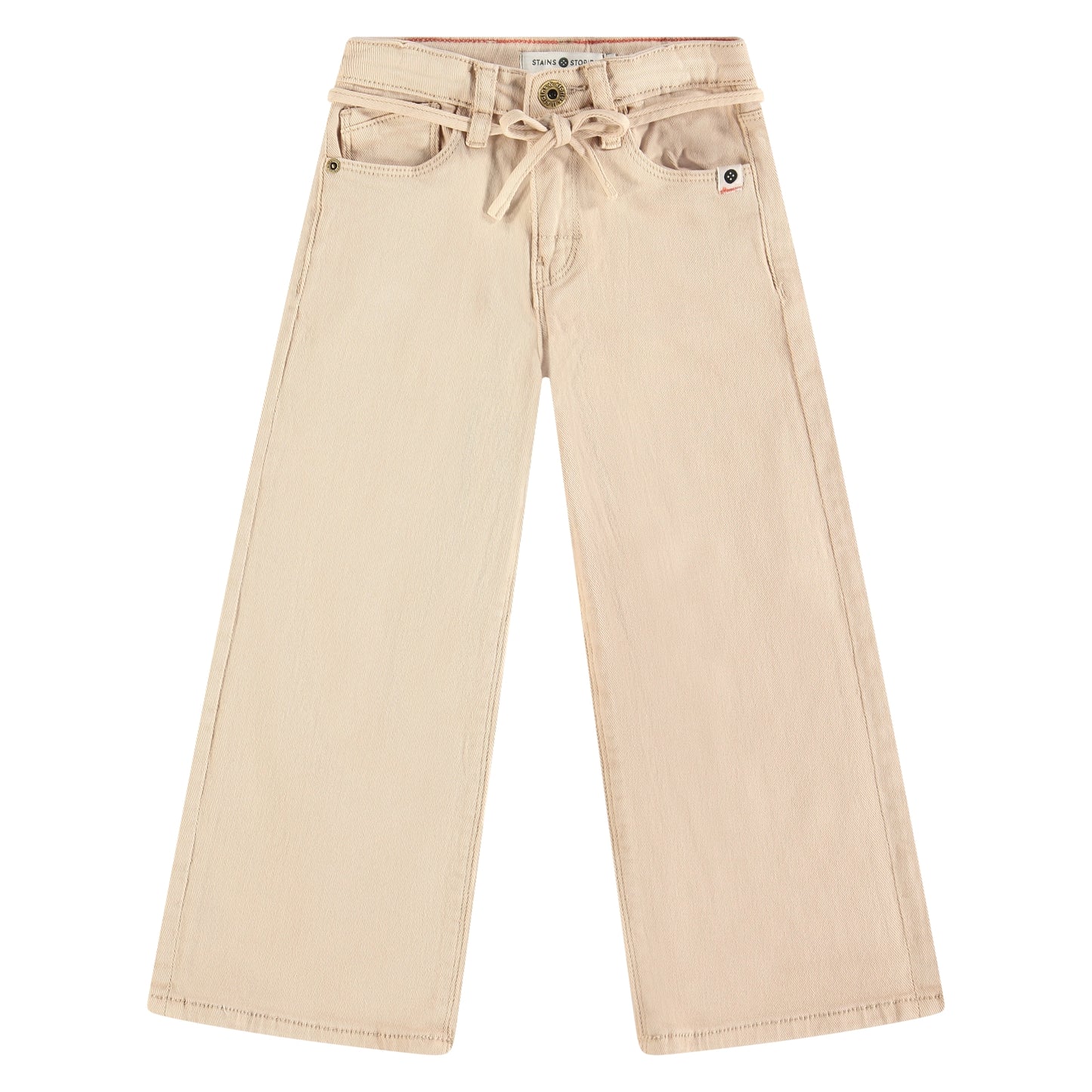 STAINS AND STORIES - WIDE LEG BEIGE
