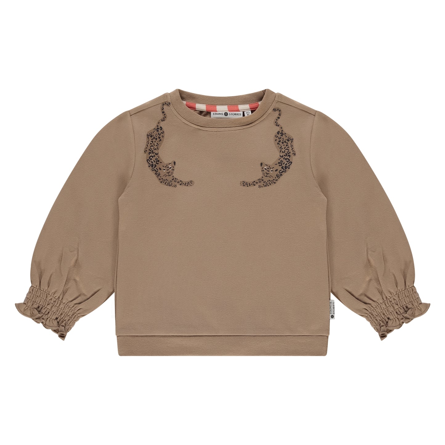 STAINS AND STORIES - SWEATSHIRT CARAMEL