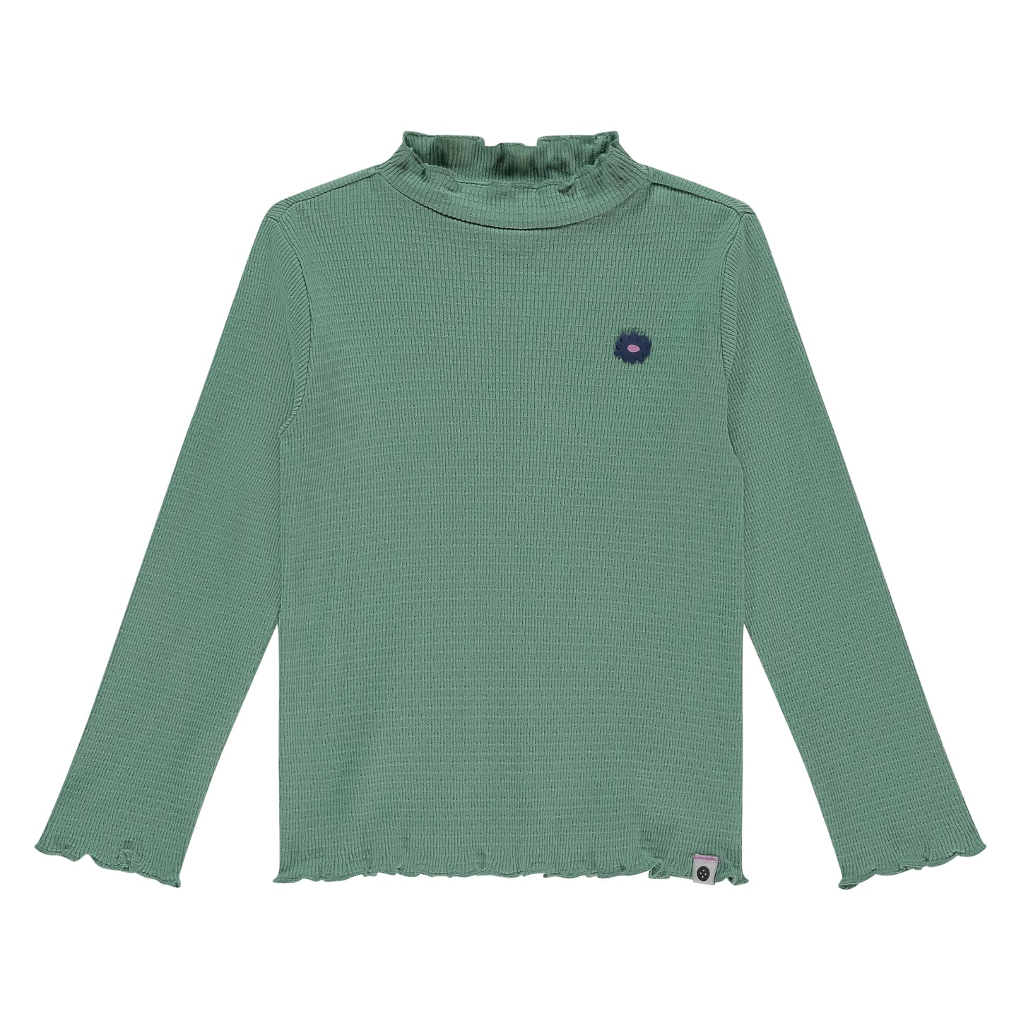 STAINS AND STORIES - MINT SHIRT MET LANGE MOUW