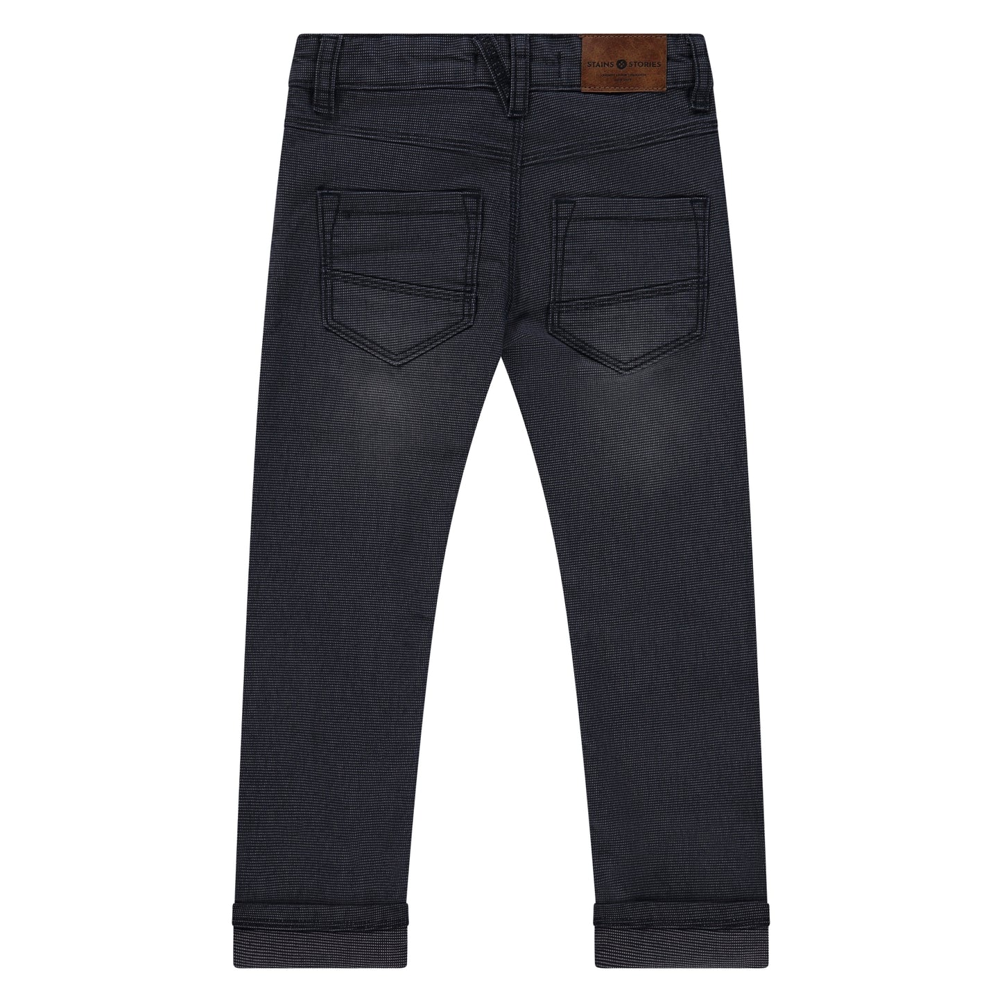 STAINS AND STORIES - DARK BLUE DENIM