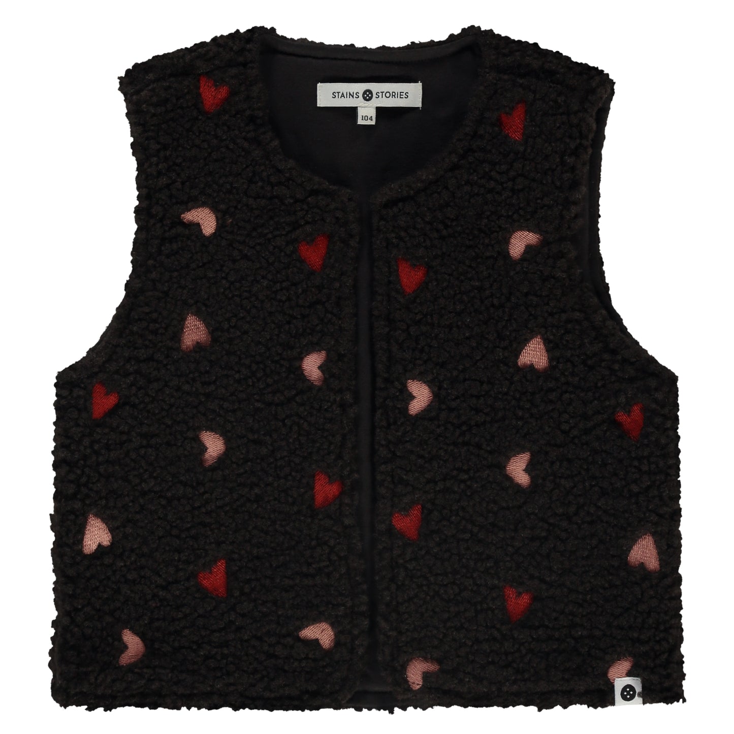 STAINS AND STORIES HARTJES GILET