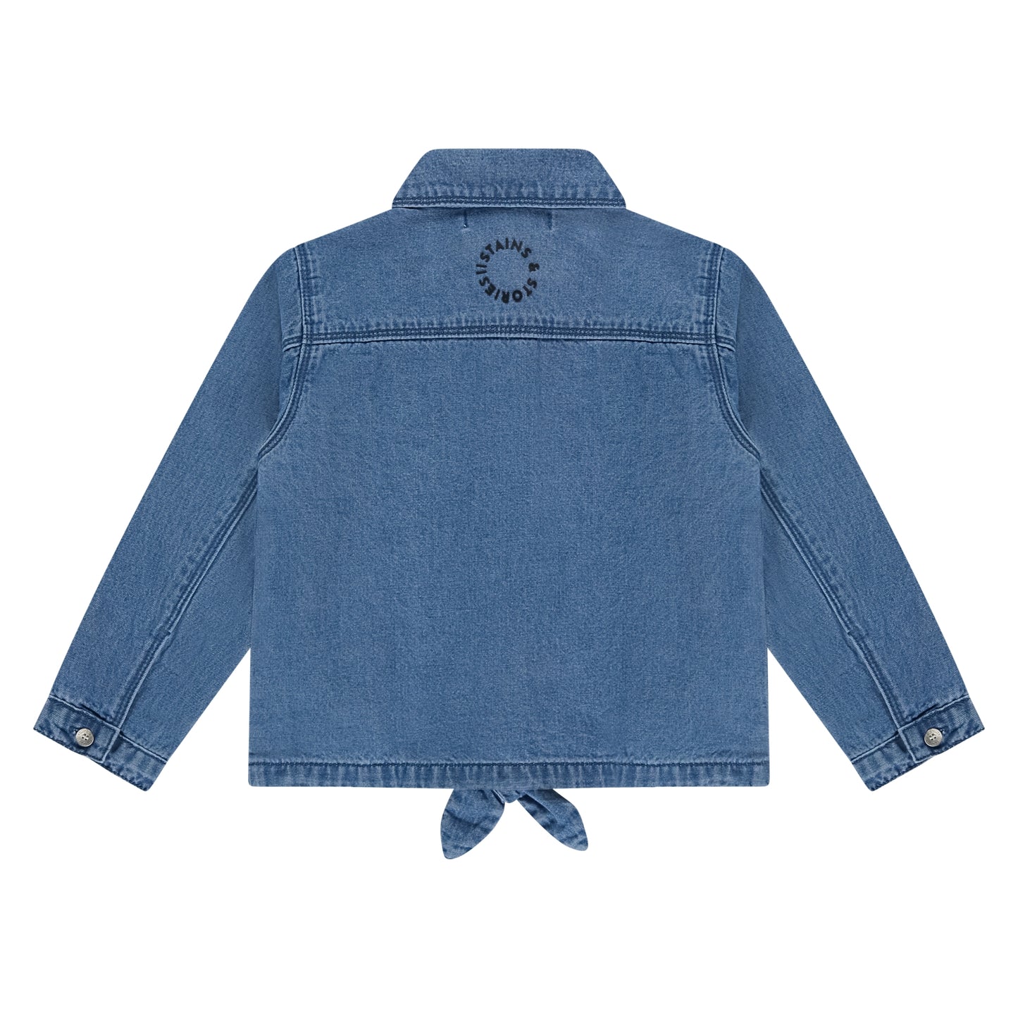 STAINS AND STORIES - DENIM BLOUSE