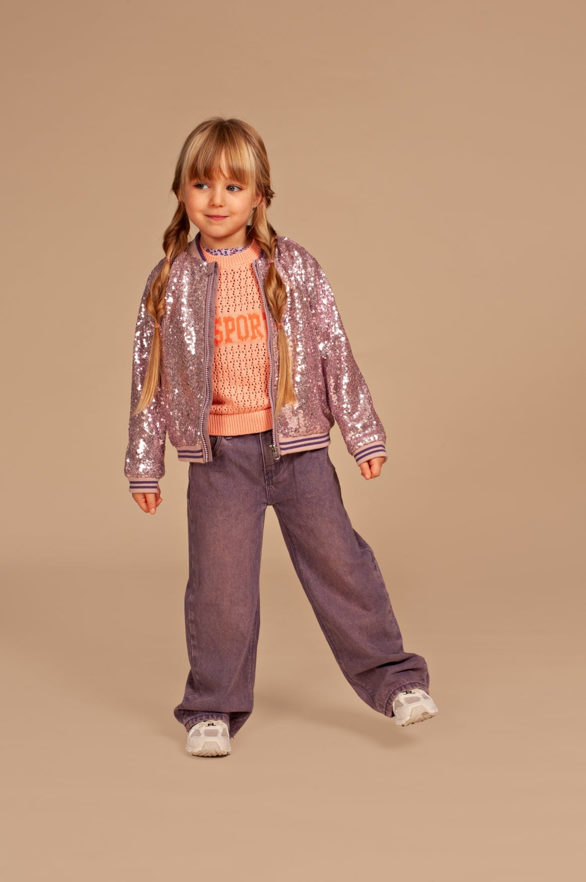 STAINS AND STORIES - GRAPE DENIM BROEK