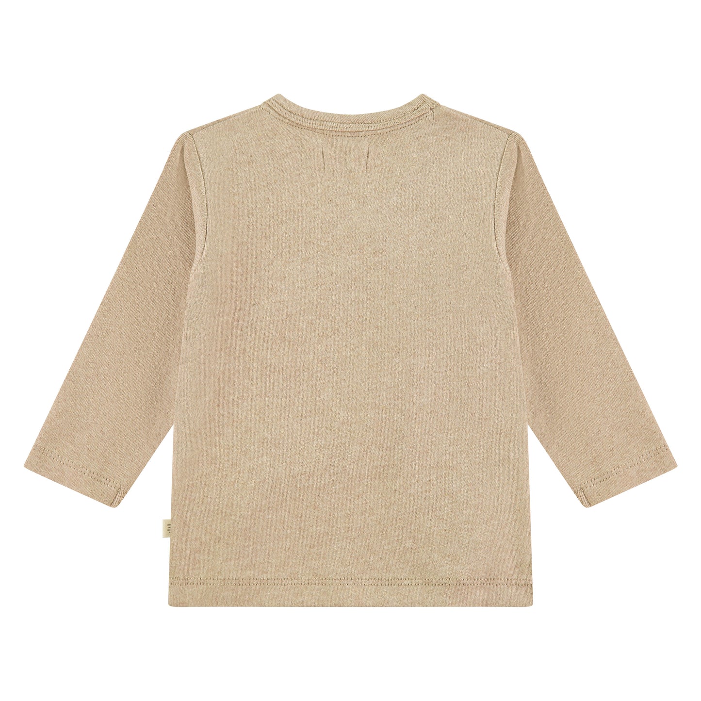 A TINY STORY - OVERSLAGSHIRT NOOS OATMEAL MELANGE