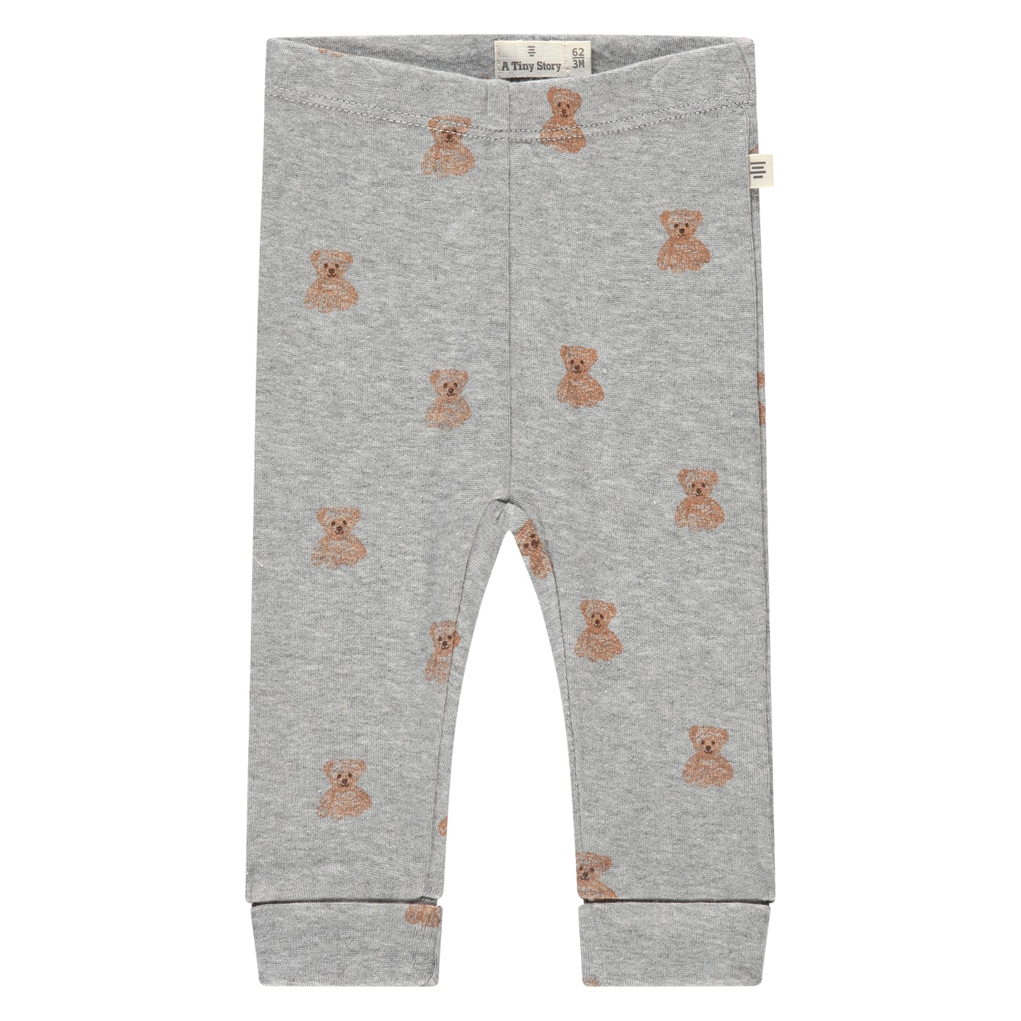 A TINY STORY - GREY MELANGE BEER LEGGING