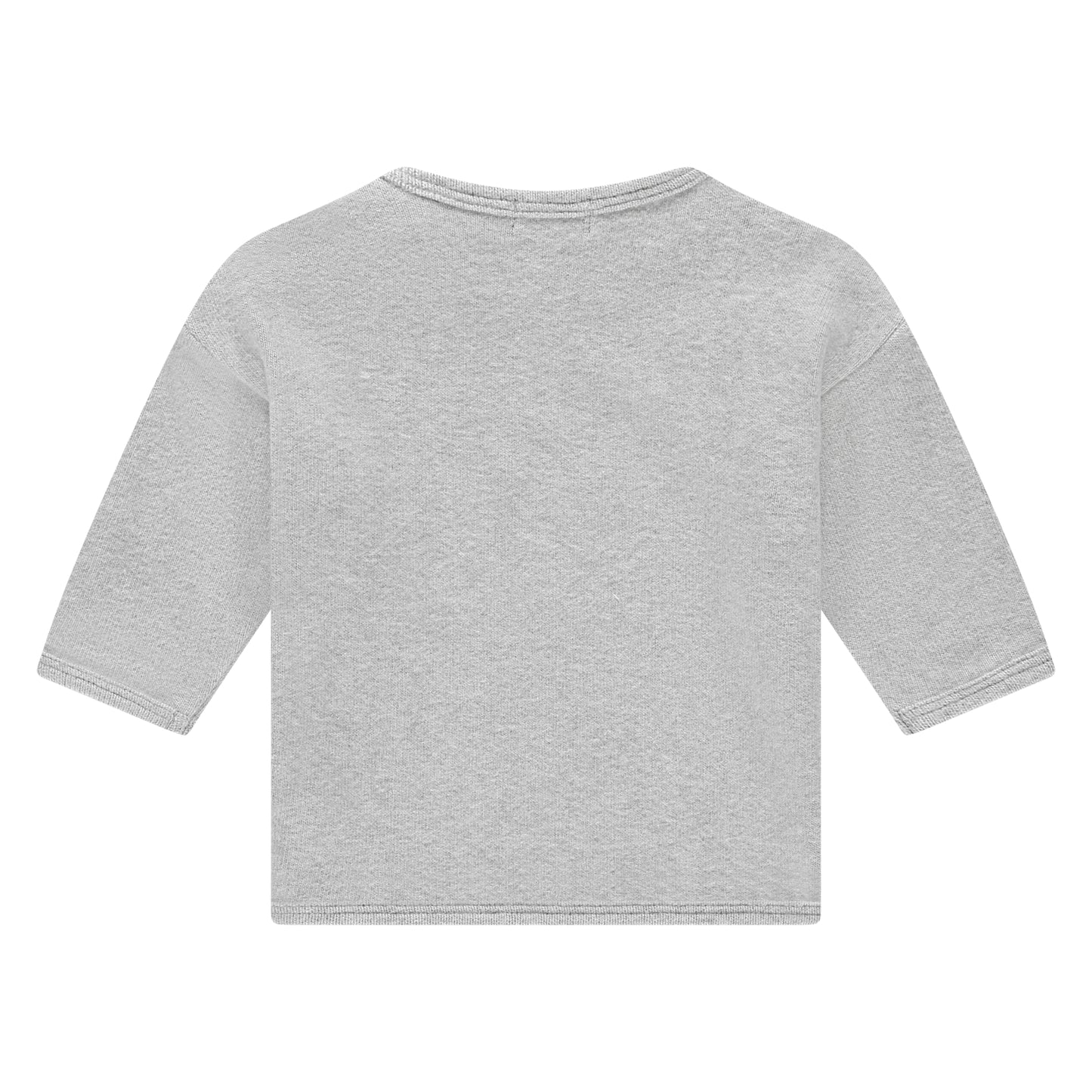A TINY STORY - LIGHT GREY MELANGE PULLOVER
