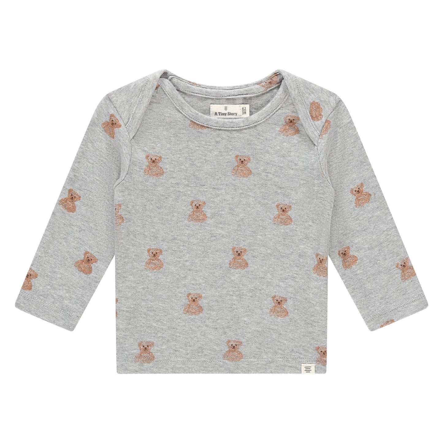 A TINY STORY - GREY MELANGE BEER SHIRT